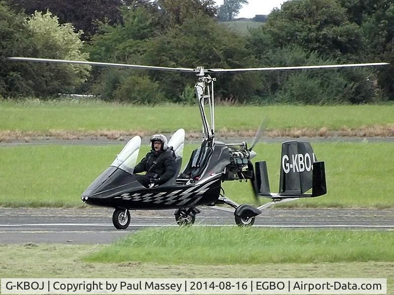 G-KBOJ, 2009 Rotorsport UK MTOsport C/N RSUK/MTOS/016, @ the 2014 British Gyroplane Championships.