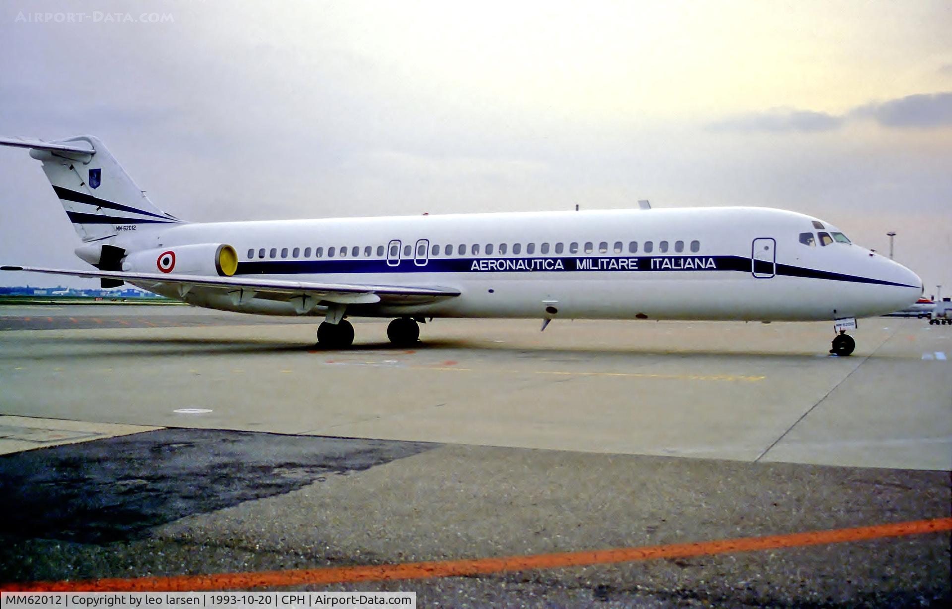 MM62012, 1974 Douglas DC-9-32 C/N 47595/709, Copenhagen 20.10.93