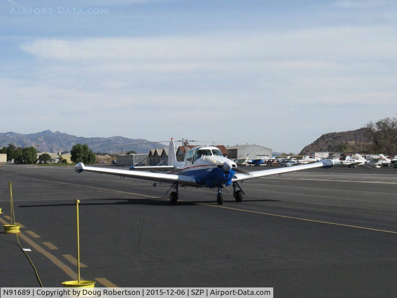 N91689, 1946 North American Navion (NA-145) C/N NAV-4-431, 1946 North American NAVION, Continental E225 Upgrade, taxi to Rwy 04