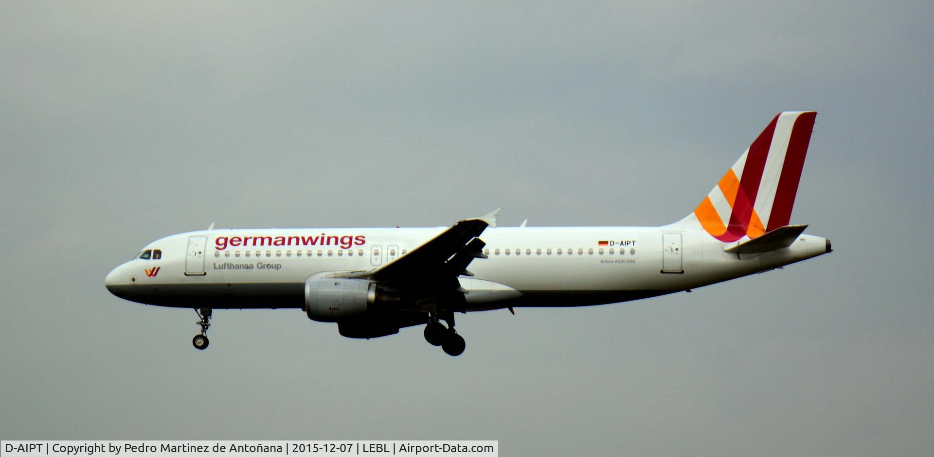 D-AIPT, 1990 Airbus A320-211 C/N 117, El Prat -  Barcelona -. España