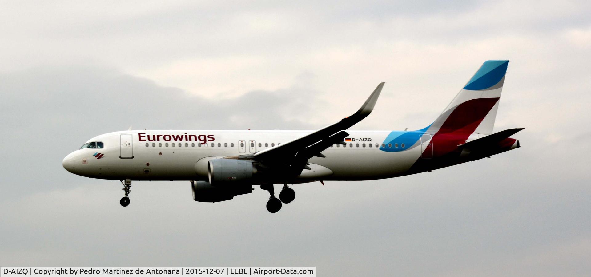 D-AIZQ, 2013 Airbus A320-214 C/N 5497, El Prat -  Barcelona -. España