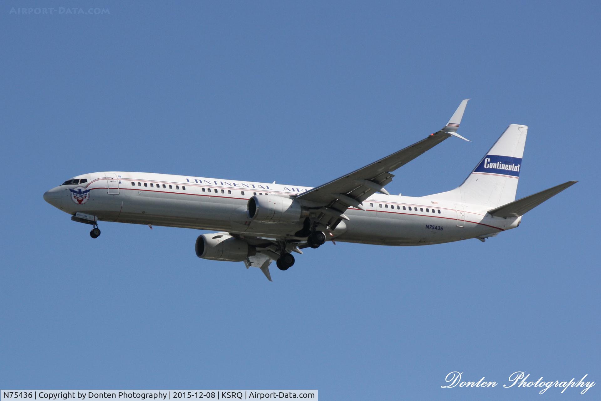 N75436, 2009 Boeing 737-924/ER C/N 33531, United Flight 1778 (N75436) 