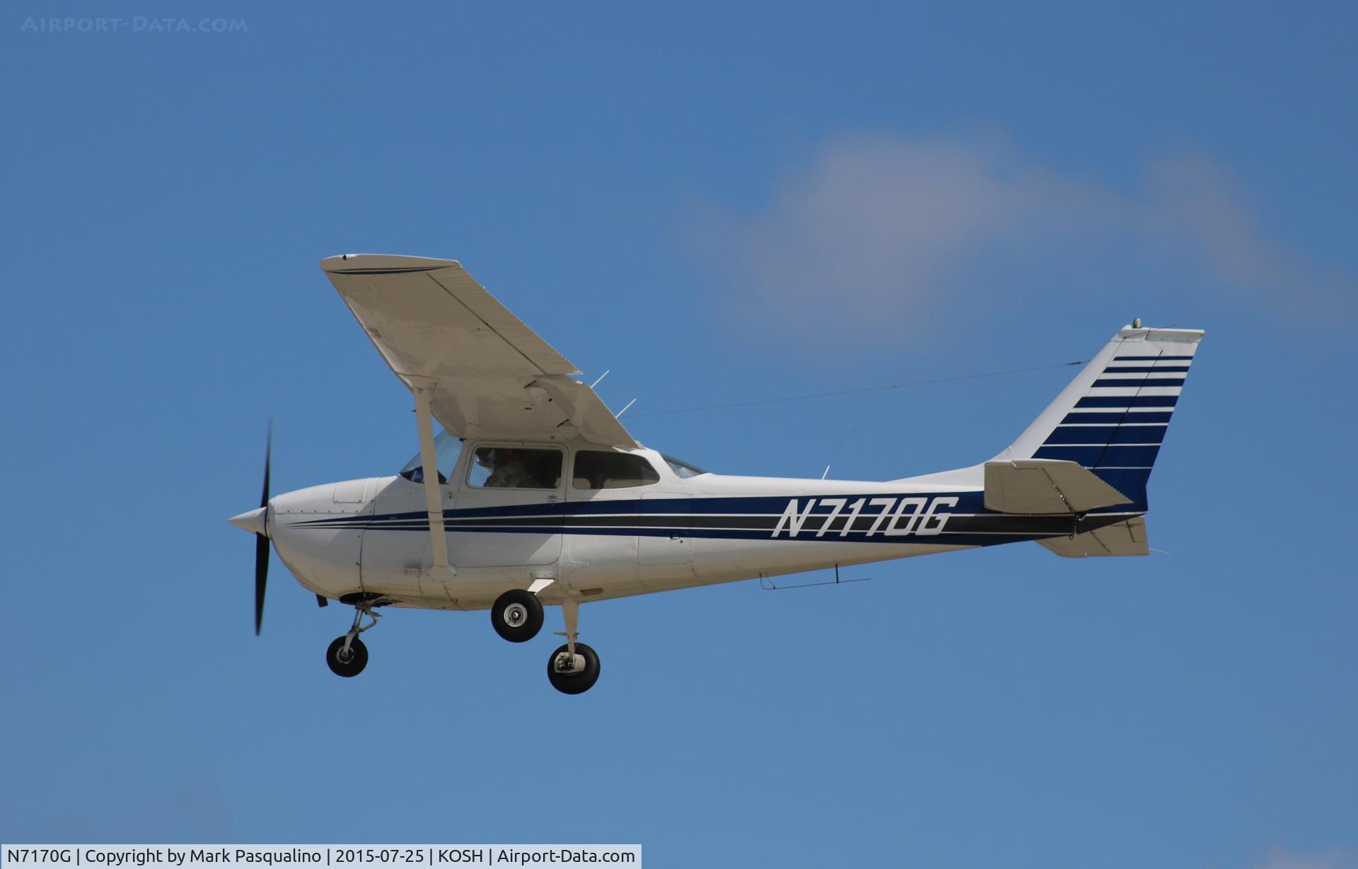 N7170G, 1969 Cessna 172K Skyhawk C/N 17258870, Cessna 172K