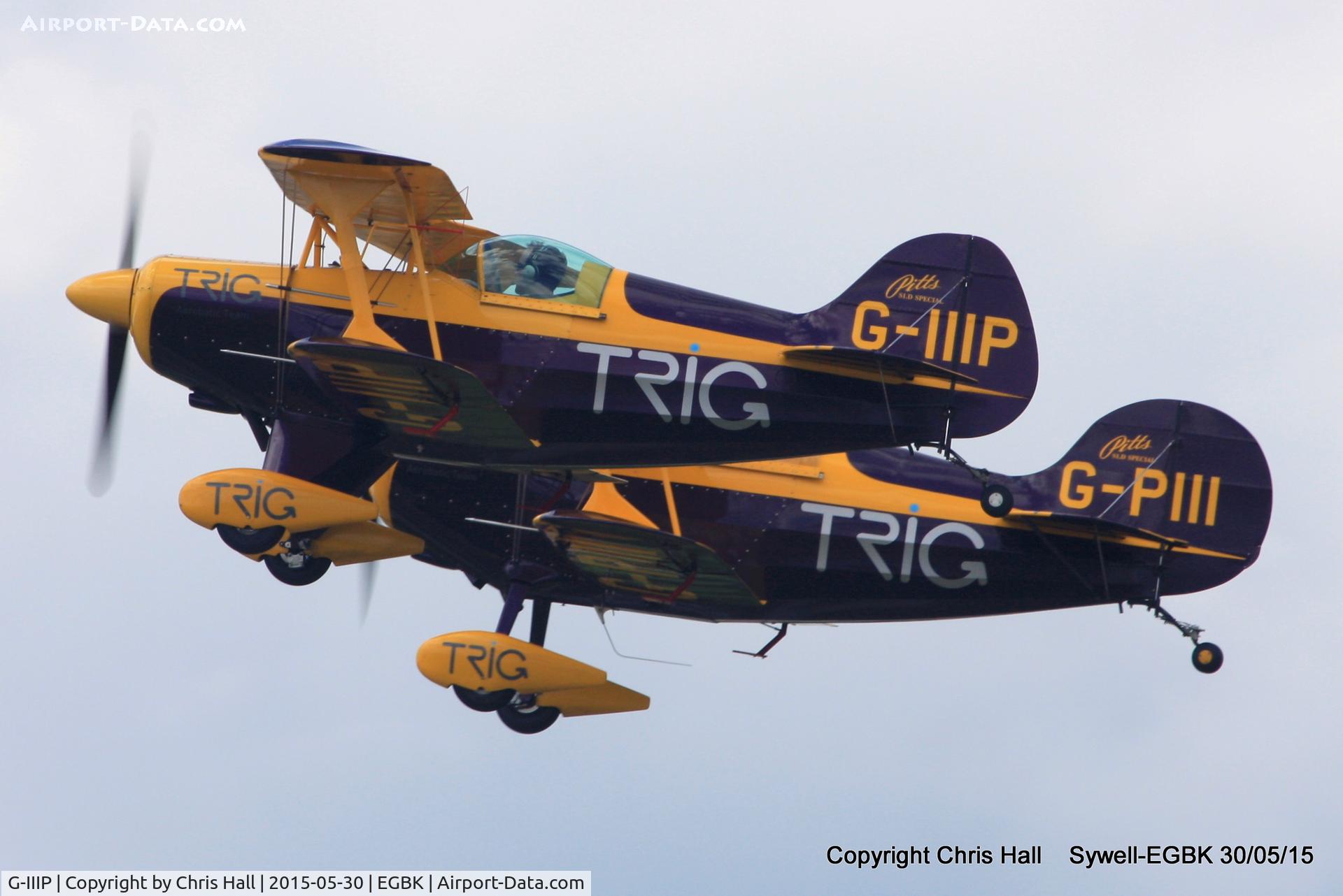 G-IIIP, 1984 Pitts S-1D Special C/N PFA 009-10195, at Aeroexpo 2015