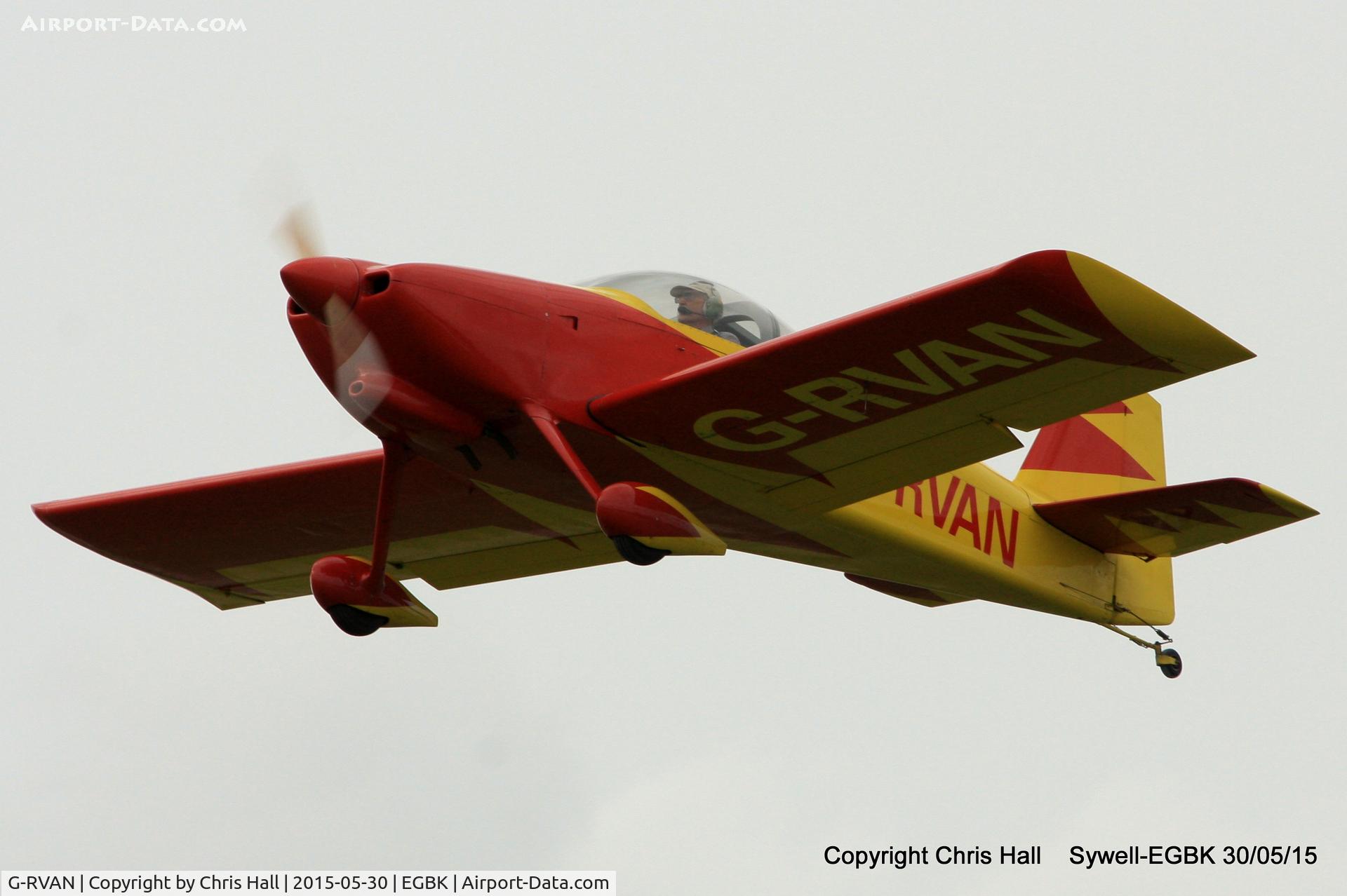 G-RVAN, 1998 Vans RV-6 C/N PFA 181-12657, at Aeroexpo 2015