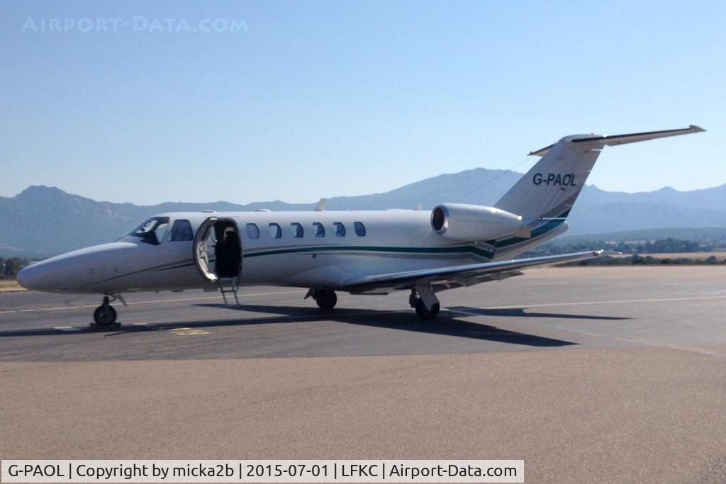 G-PAOL, 2008 Cessna 525B CitationJet CJ3 C/N 525B-0232, Parked