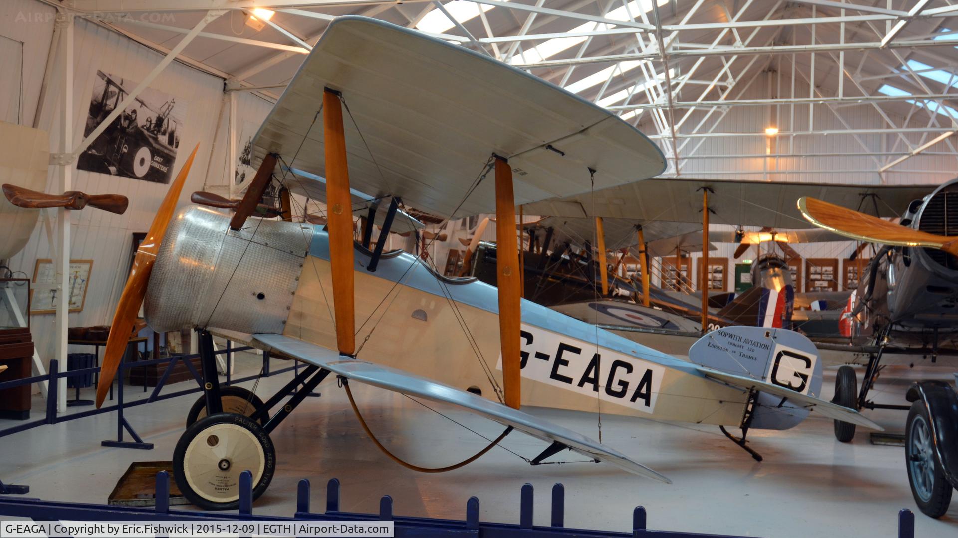 G-EAGA, 1990 Sopwith Dove Replica C/N 3004/1, x. G-EAGA at The Shuttleworth Collection, nr. Biggleswade, Beds.