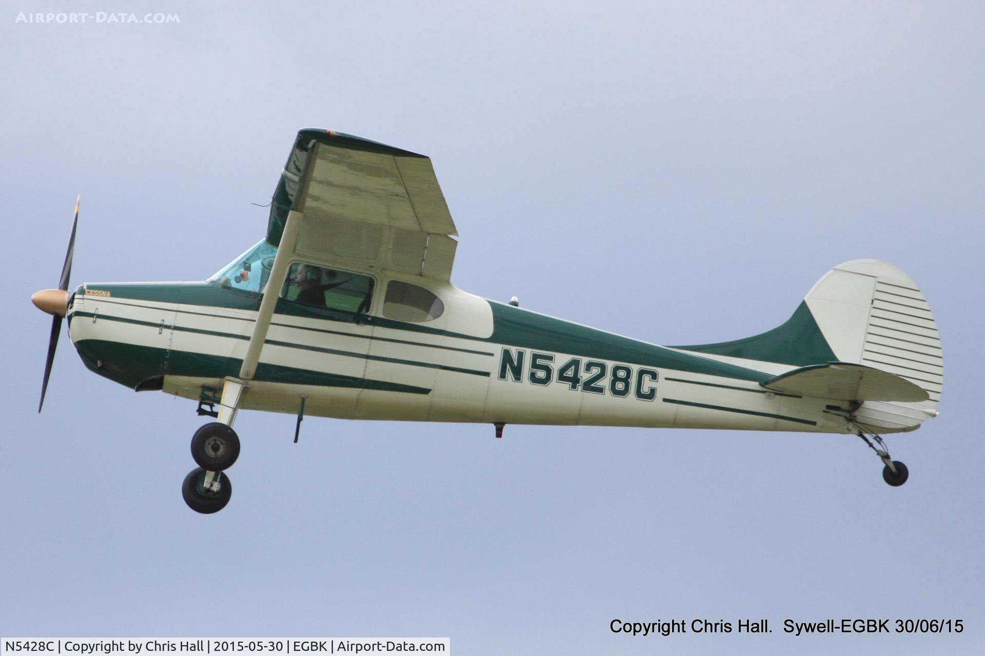 N5428C, 1950 Cessna 170 C/N 19462, at Aeroexpo 2015