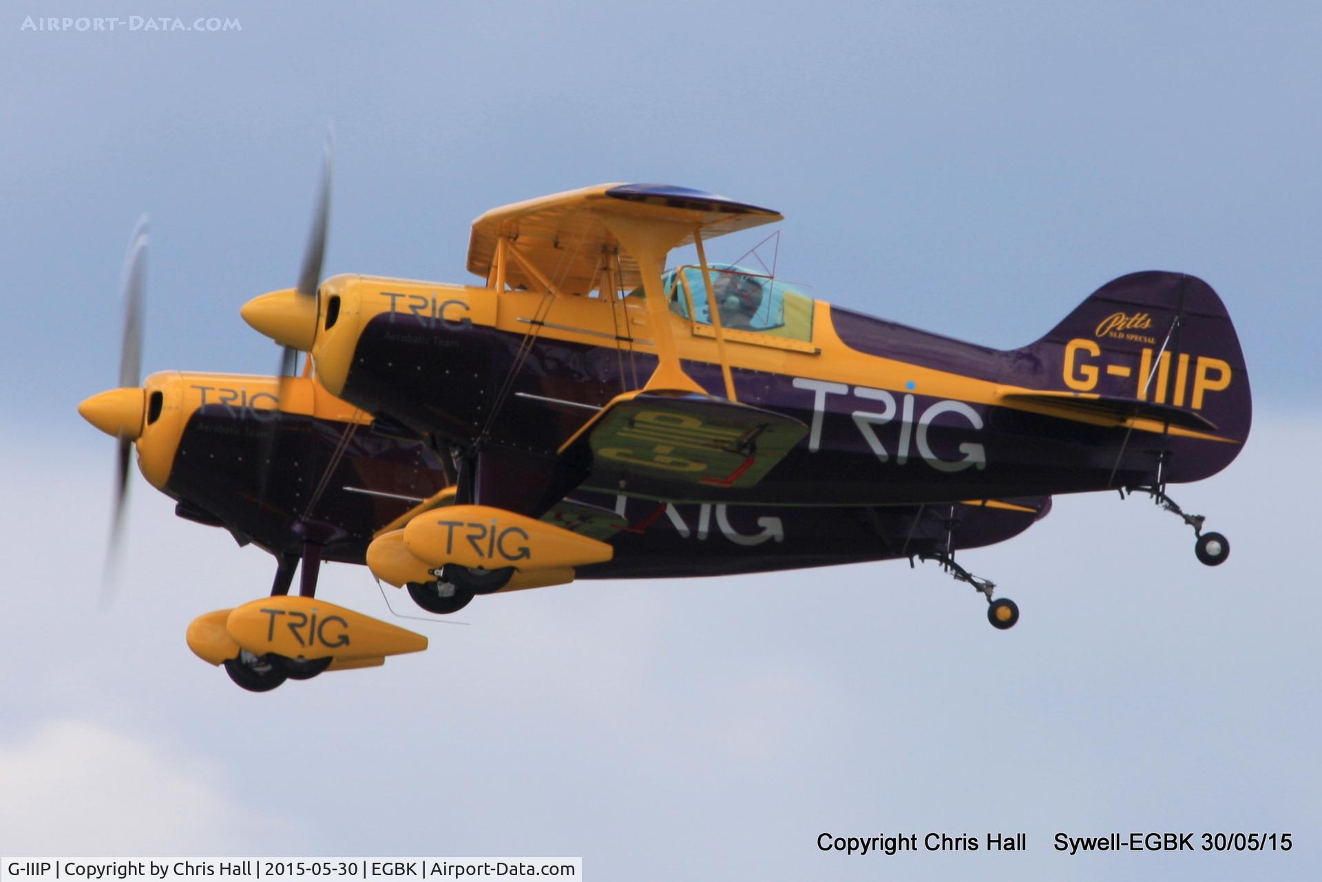 G-IIIP, 1984 Pitts S-1D Special C/N PFA 009-10195, at Aeroexpo 2015