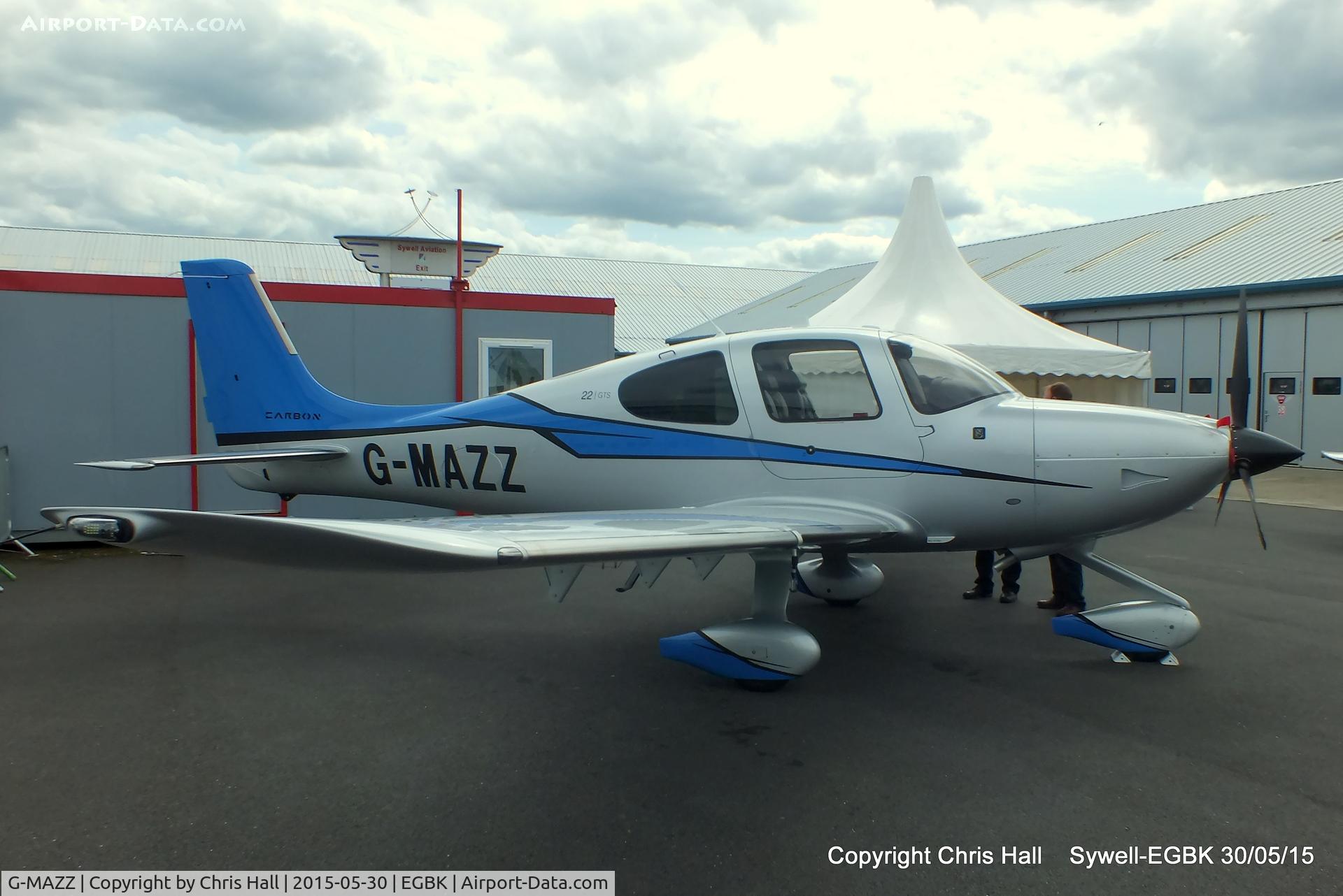 G-MAZZ, 2014 Cirrus SR22 C/N 4135, at Aeroexpo 2015