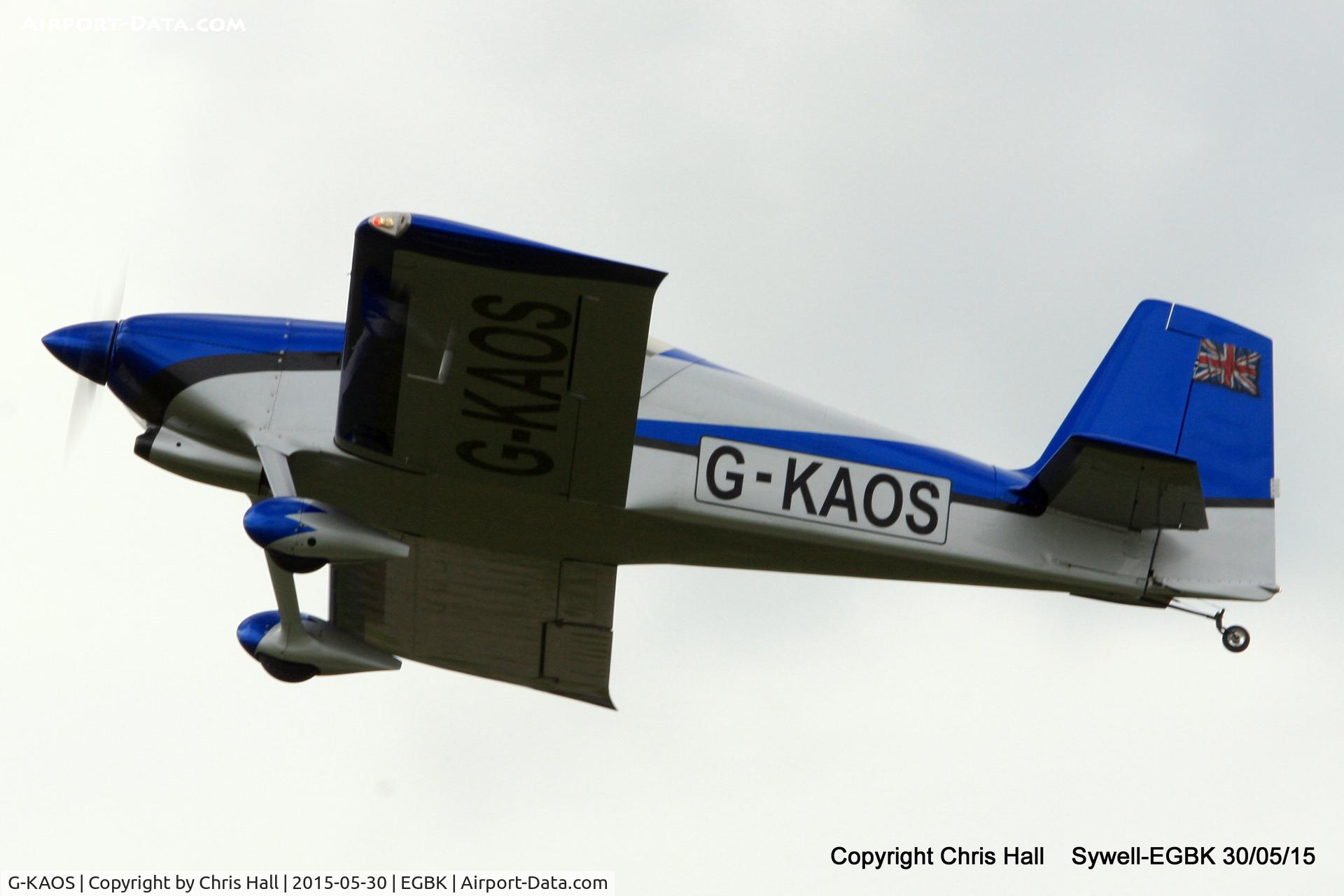 G-KAOS, 2003 Vans RV-7 C/N PFA 323-13956, at Aeroexpo 2015