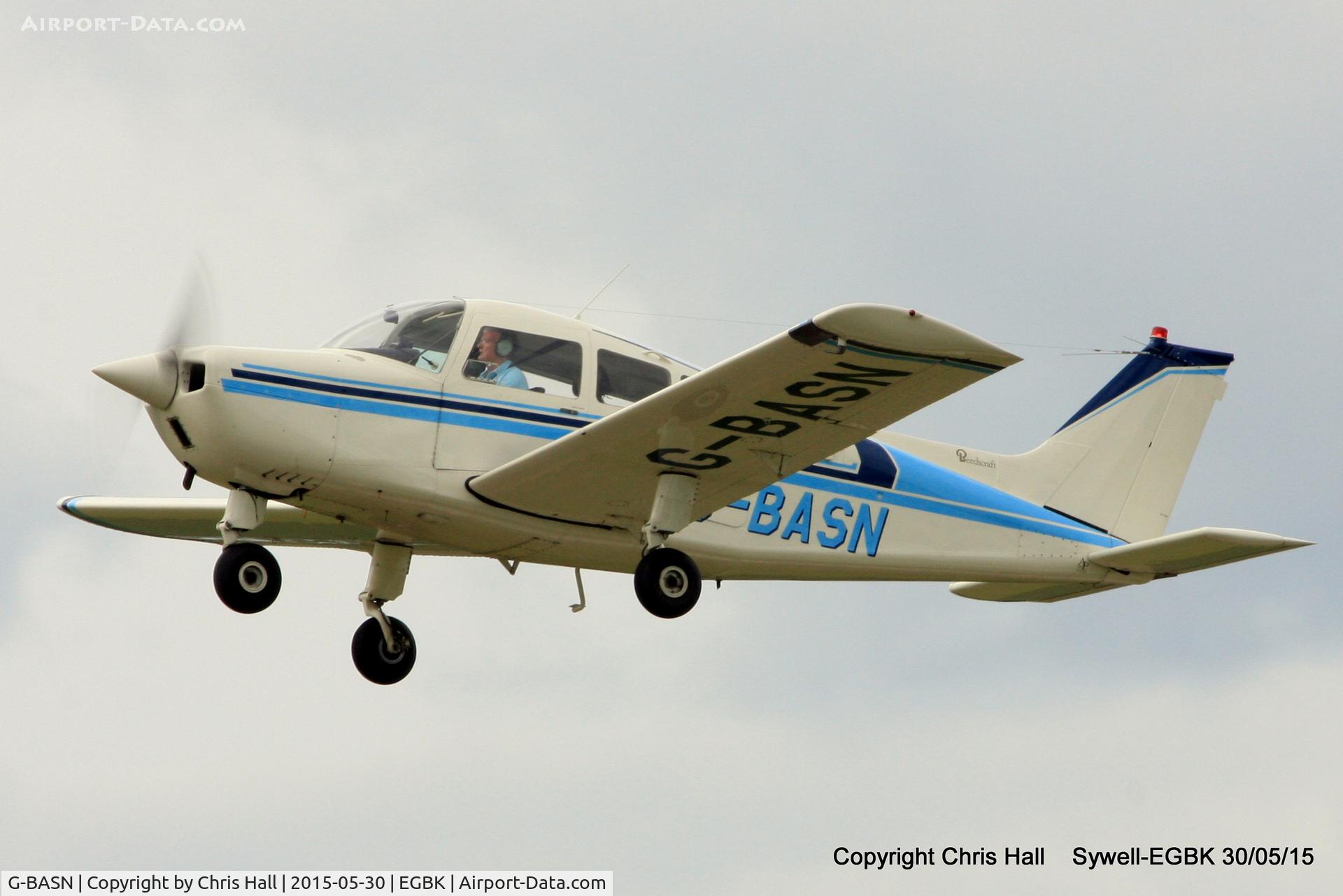 G-BASN, 1973 Beech C23 Sundowner 180 Sundowner 180 C/N M-1476, at Aeroexpo 2015
