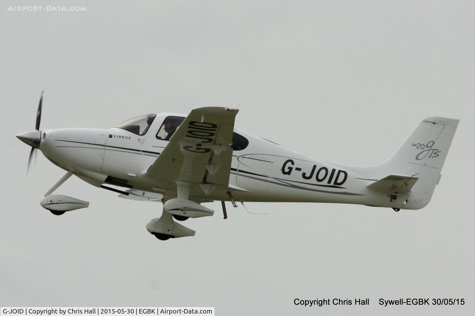 G-JOID, 2008 Cirrus SR20 G3 GTS C/N 1910, at Aeroexpo 2015