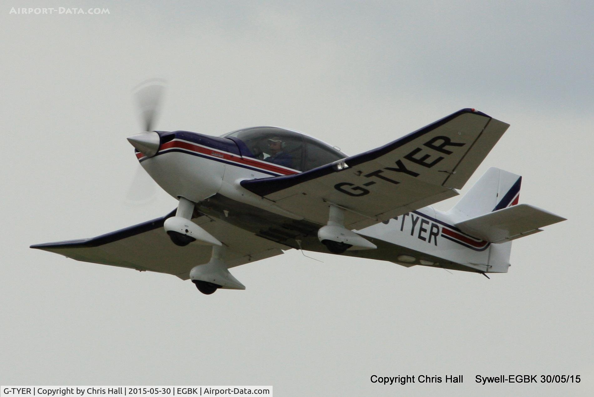 G-TYER, 2000 Robin DR-400-500 President C/N 21, at Aeroexpo 2015