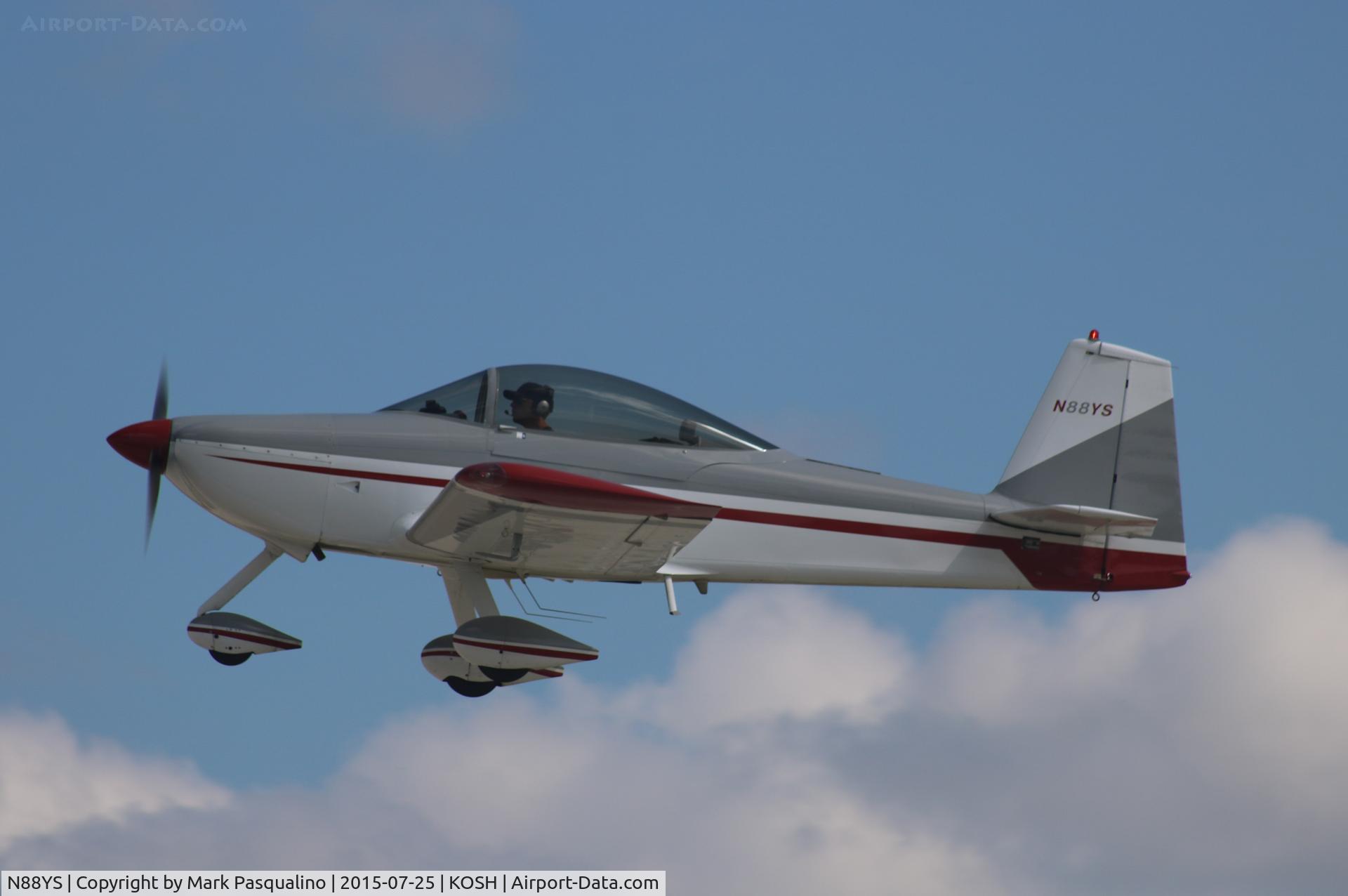 N88YS, 2001 Vans RV-8A C/N 80879, Vans RV-8A