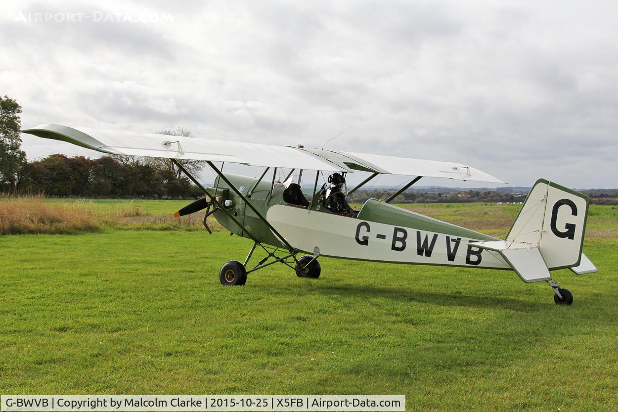 G-BWVB, 1997 Pietenpol Air Camper C/N PFA 047-11777, Pietenpol Air Camper, at Fishburn Airfield, October 25th 2015.
