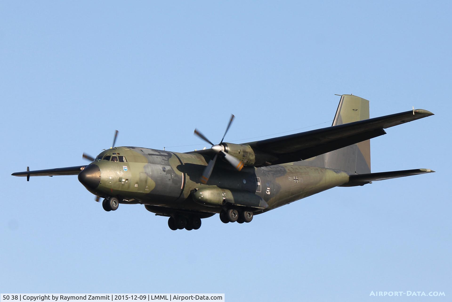 50 38, Transall C-160D C/N D60, Transall C-160D 50+38 German Air Force