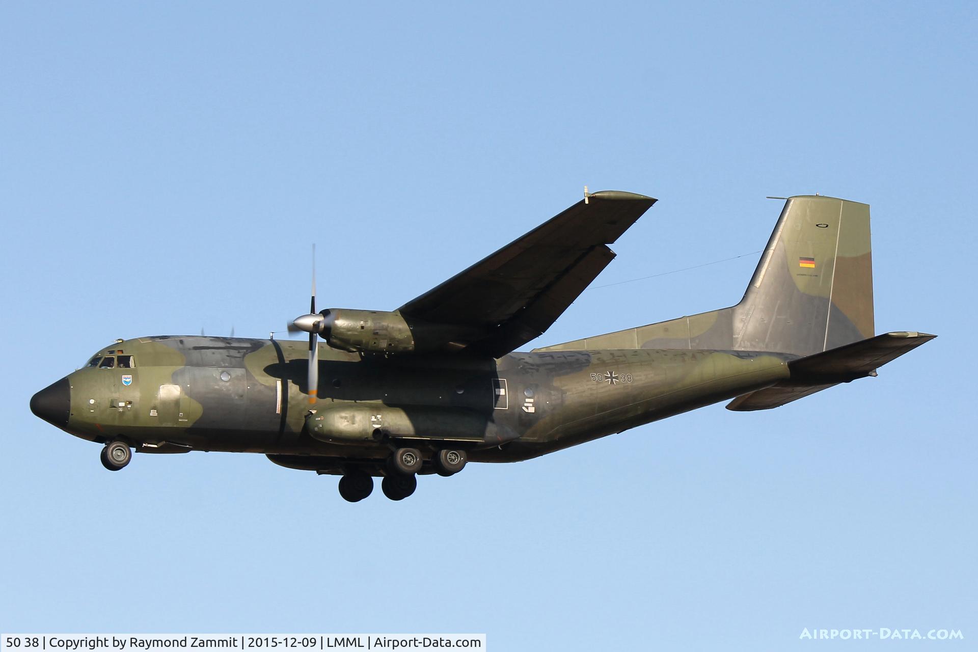 50 38, Transall C-160D C/N D60, Transall C-160D 50+38 German Air Force