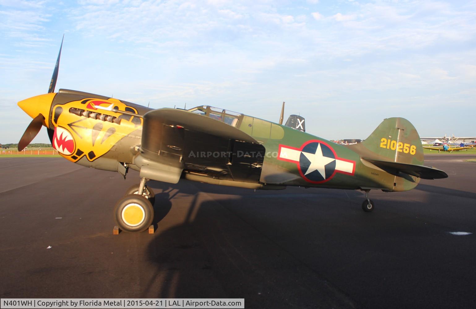 N401WH, 1942 Curtiss P-40K Warhawk C/N 42-10256, P-40K