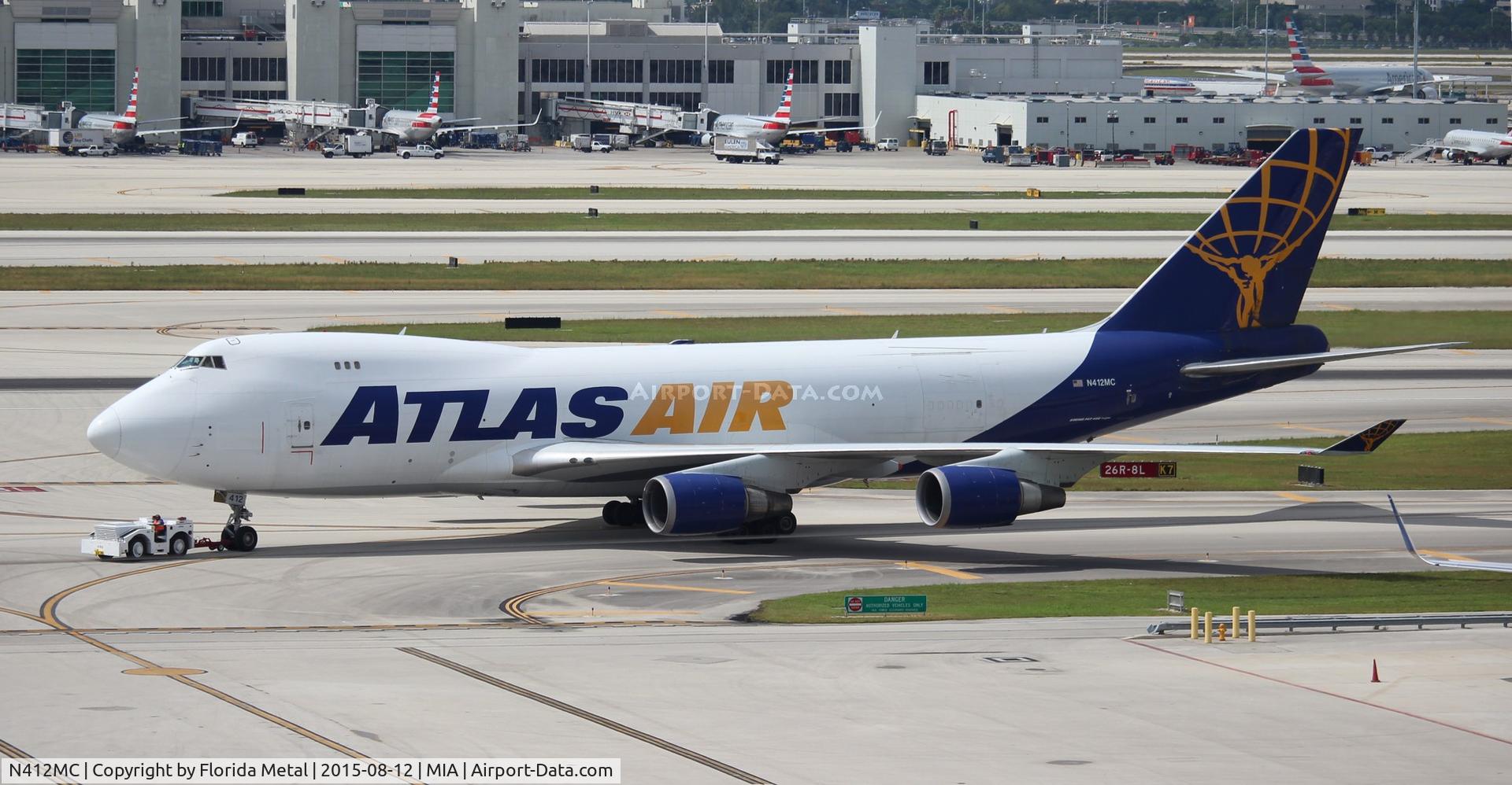 N412MC, 2000 Boeing 747-47UF C/N 30559/1244, Atlas Air