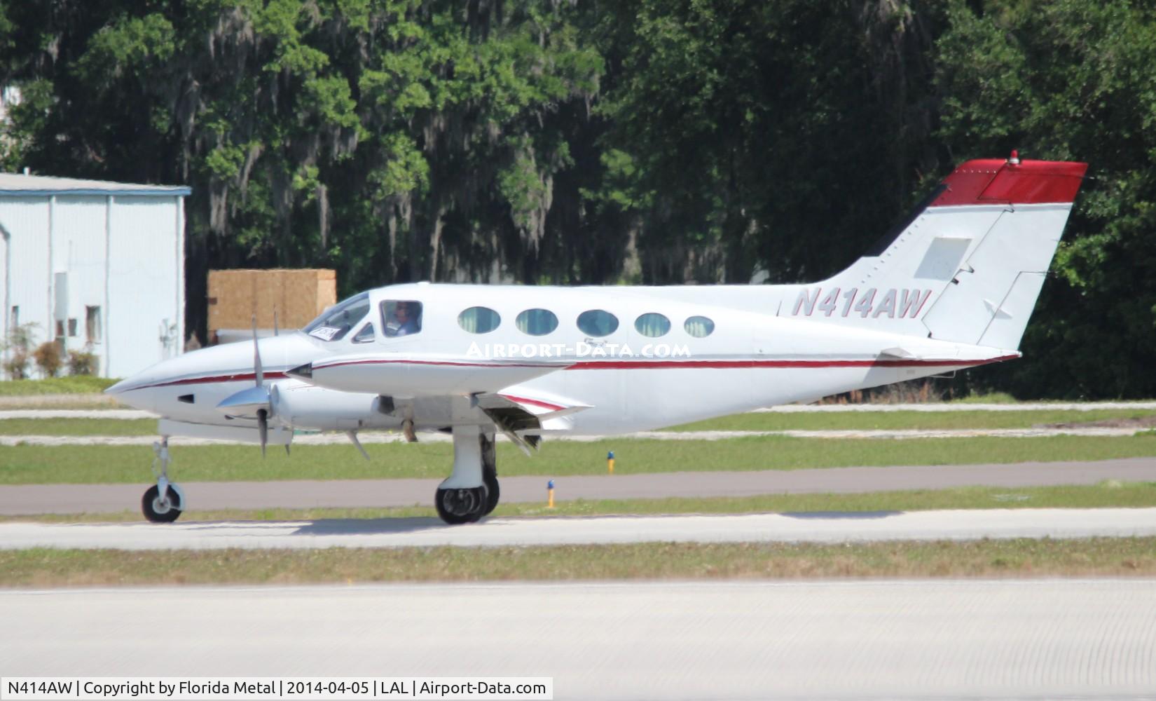 N414AW, 1974 Cessna 414 Chancellor C/N 4140520, Cessna 414