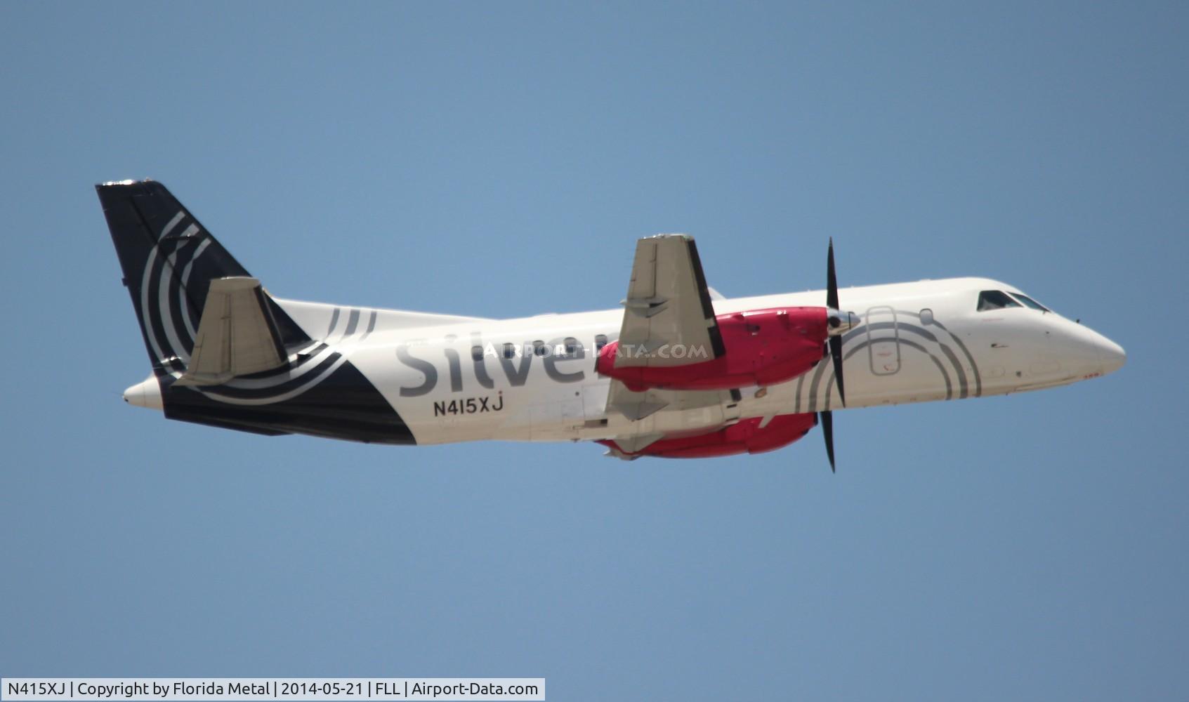 N415XJ, 1997 Saab 340B C/N 340B-415, Silver Airways