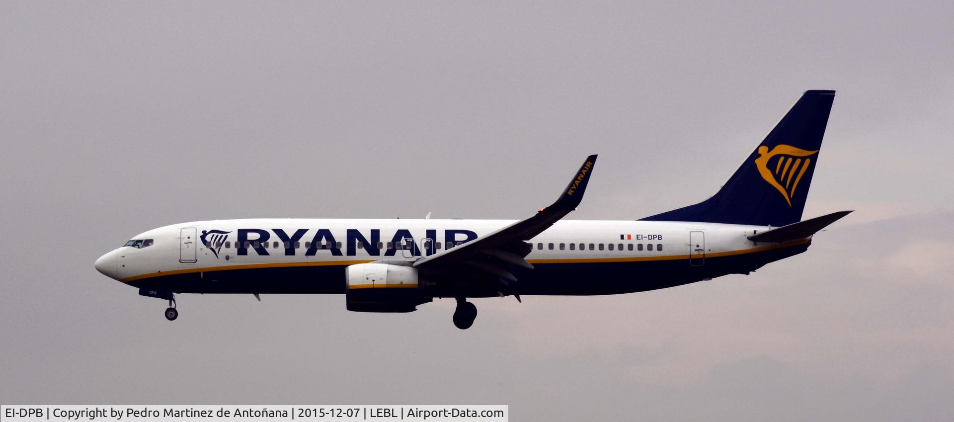 EI-DPB, 2006 Boeing 737-8AS C/N 33603, El Prat -  Barcelona  -  España