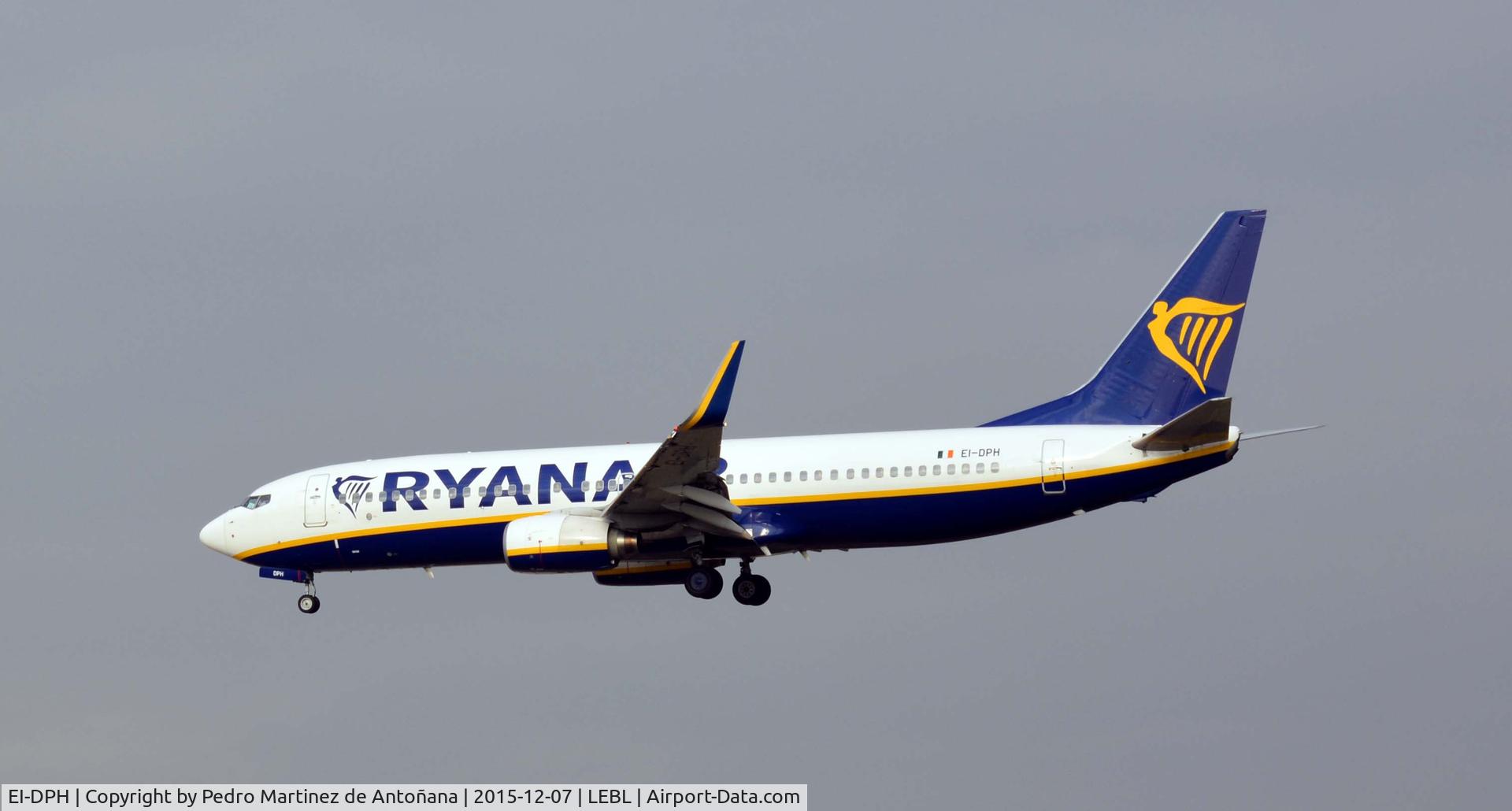 EI-DPH, 2007 Boeing 737-8AS C/N 33624, El Prat -  Barcelona  -  España