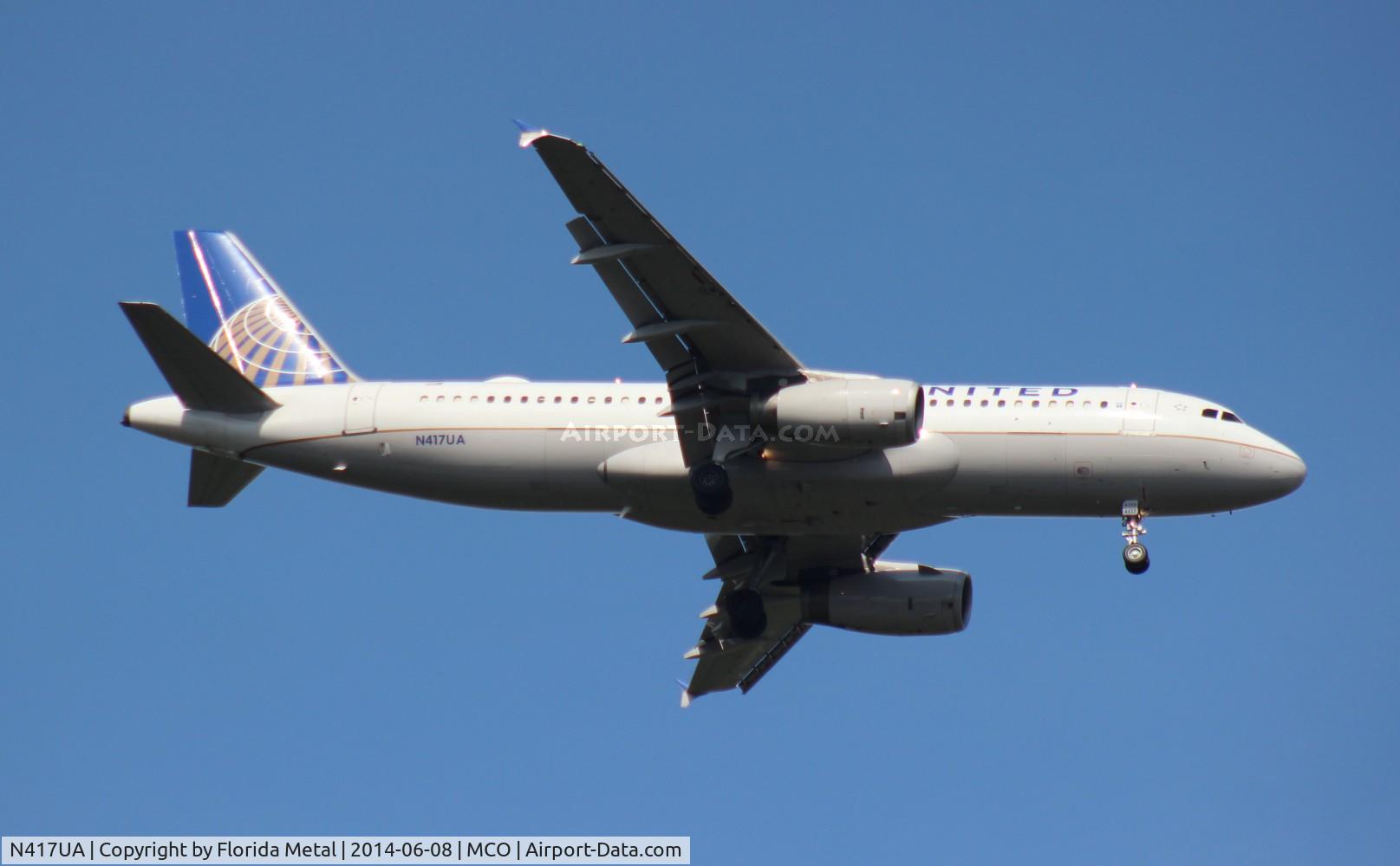 N417UA, 1994 Airbus A320-232 C/N 483, United