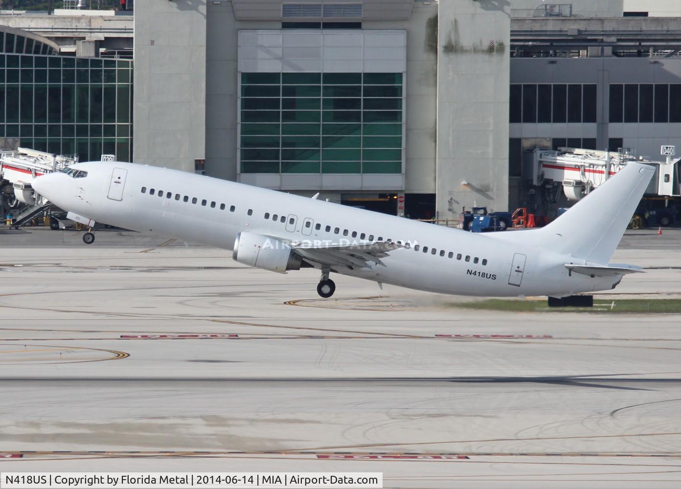 N418US, 1989 Boeing 737-401 C/N 23985, Swift Air