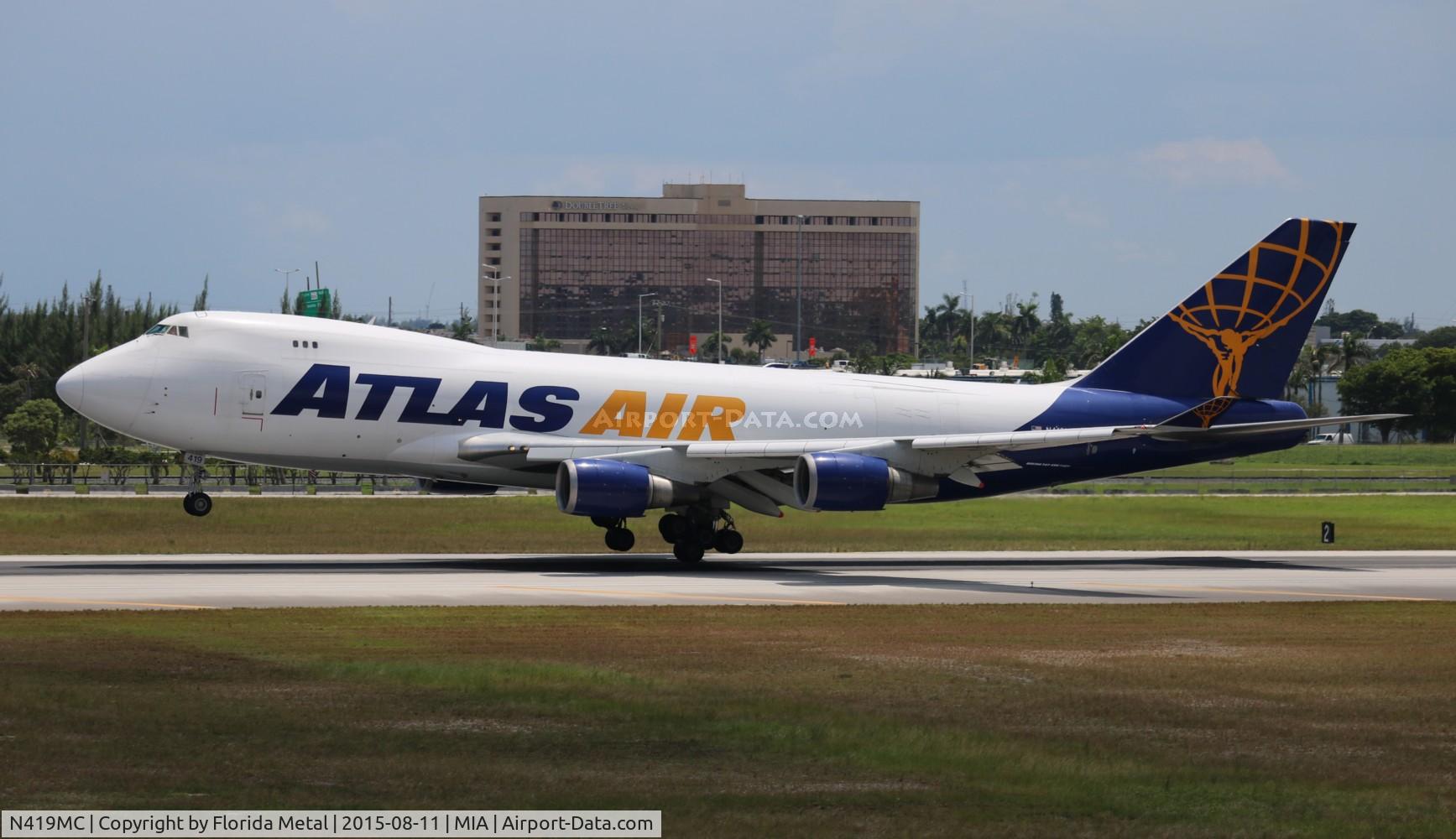 N419MC, 1996 Boeing 747-48EF C/N 28367, Atlas Air