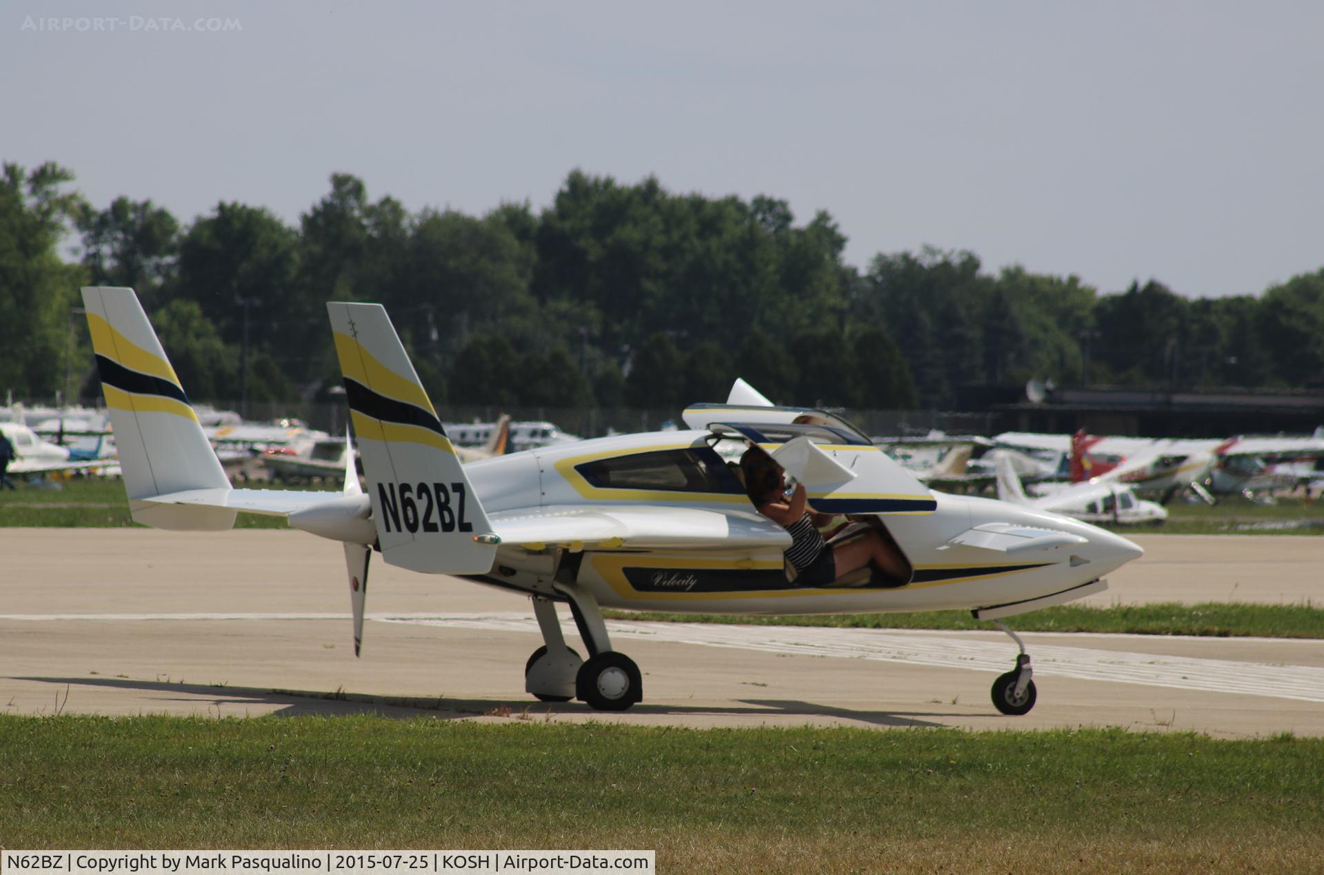 N62BZ, 2011 Velocity LW RG-E C/N DMO344, Velocity LW RG-E