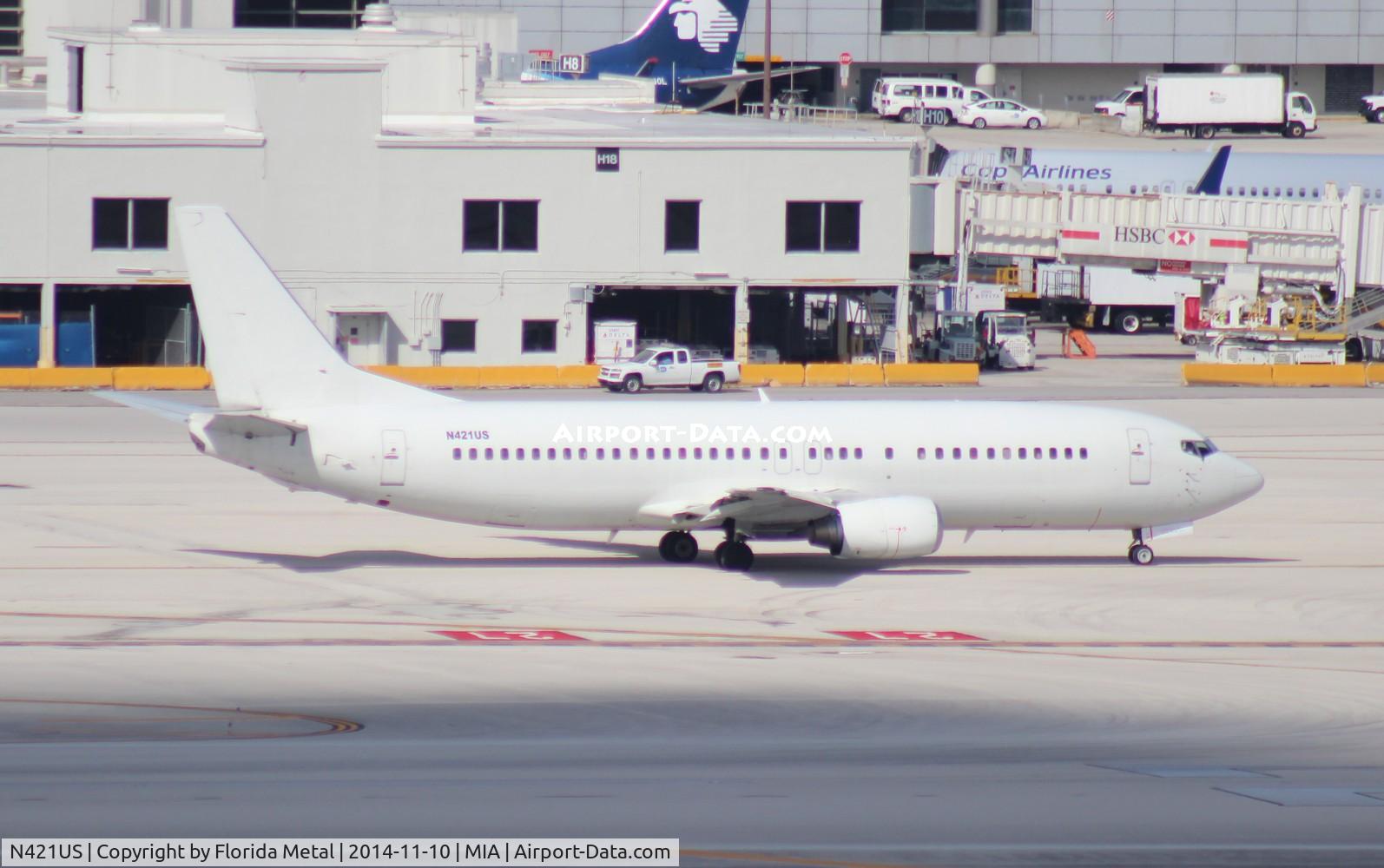 N421US, 1989 Boeing 737-401 C/N 23988, Swift