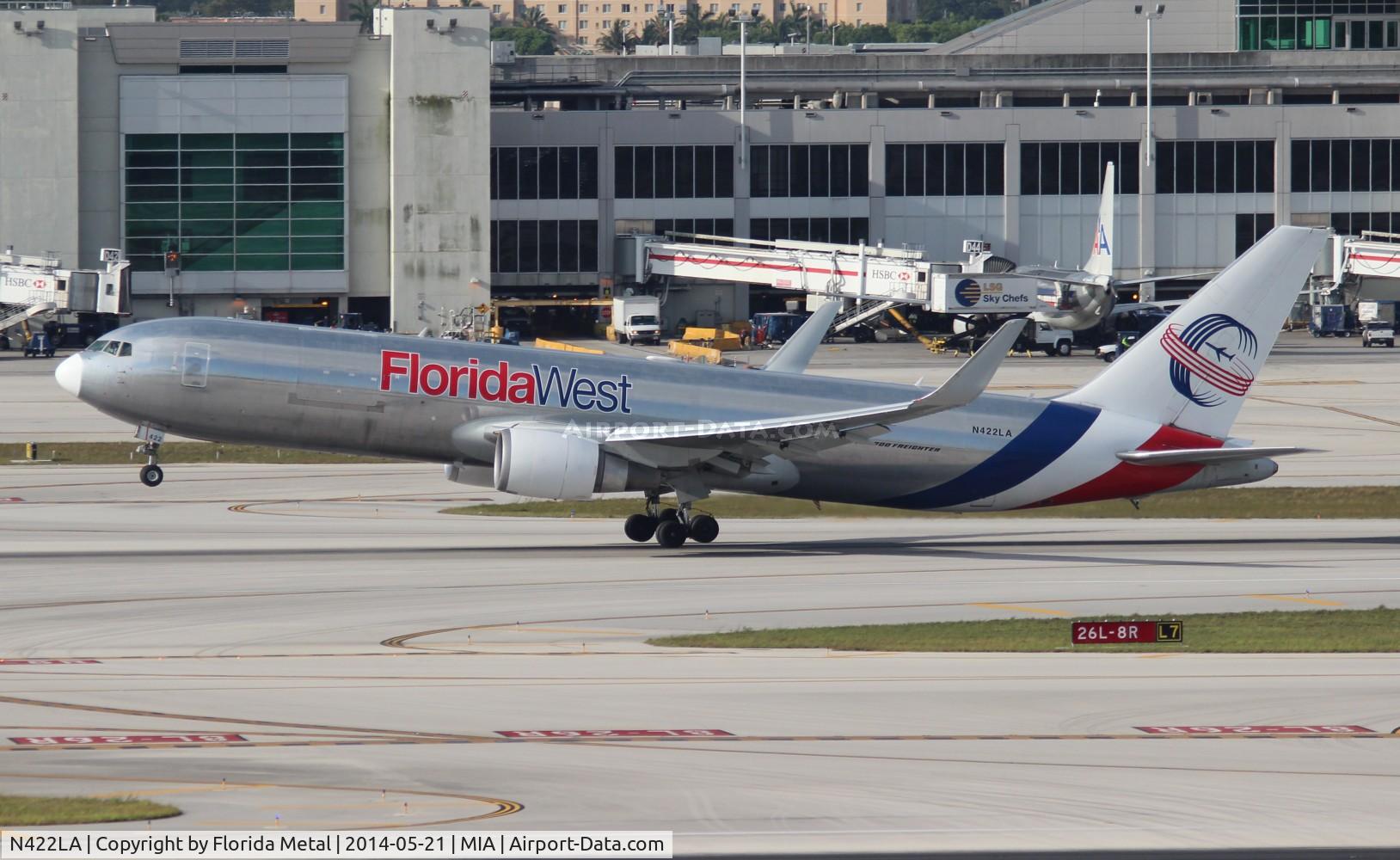 N422LA, 2007 Boeing 767-346F C/N 35818, Florida West