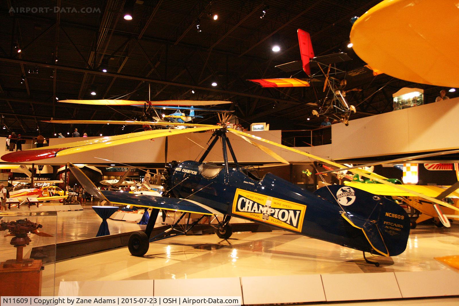 N11609, 1931 Pitcairn-Cierva PCA-2 C/N B-27, 2015 - EAA AirVenture - Oshkosh Wisconsin.