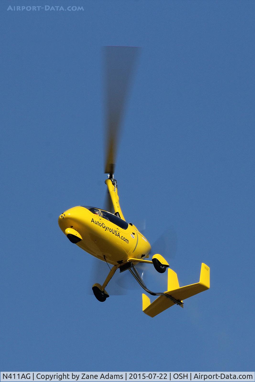 N411AG, 2014 AutoGyro Calidus C/N C00358, 2015 - EAA AirVenture - Oshkosh Wisconsin.