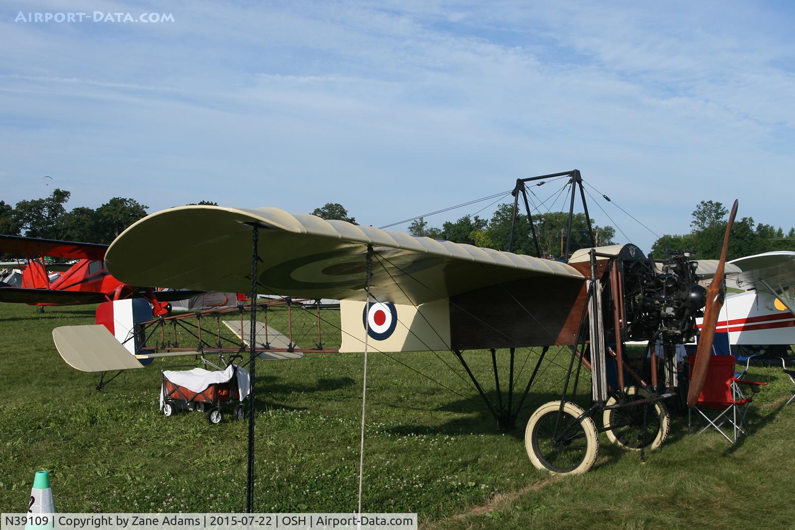 N39109, 2009 Bleriot XI Replica C/N AB3, 2015 - EAA AirVenture - Oshkosh Wisconsin.