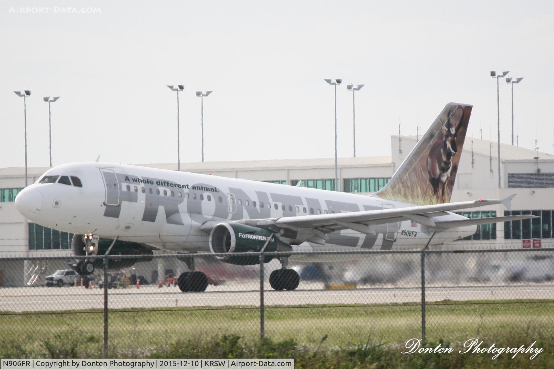 N906FR, 2002 Airbus A319-111 C/N 1684, Frontier Flight 1392 (N906FR) 