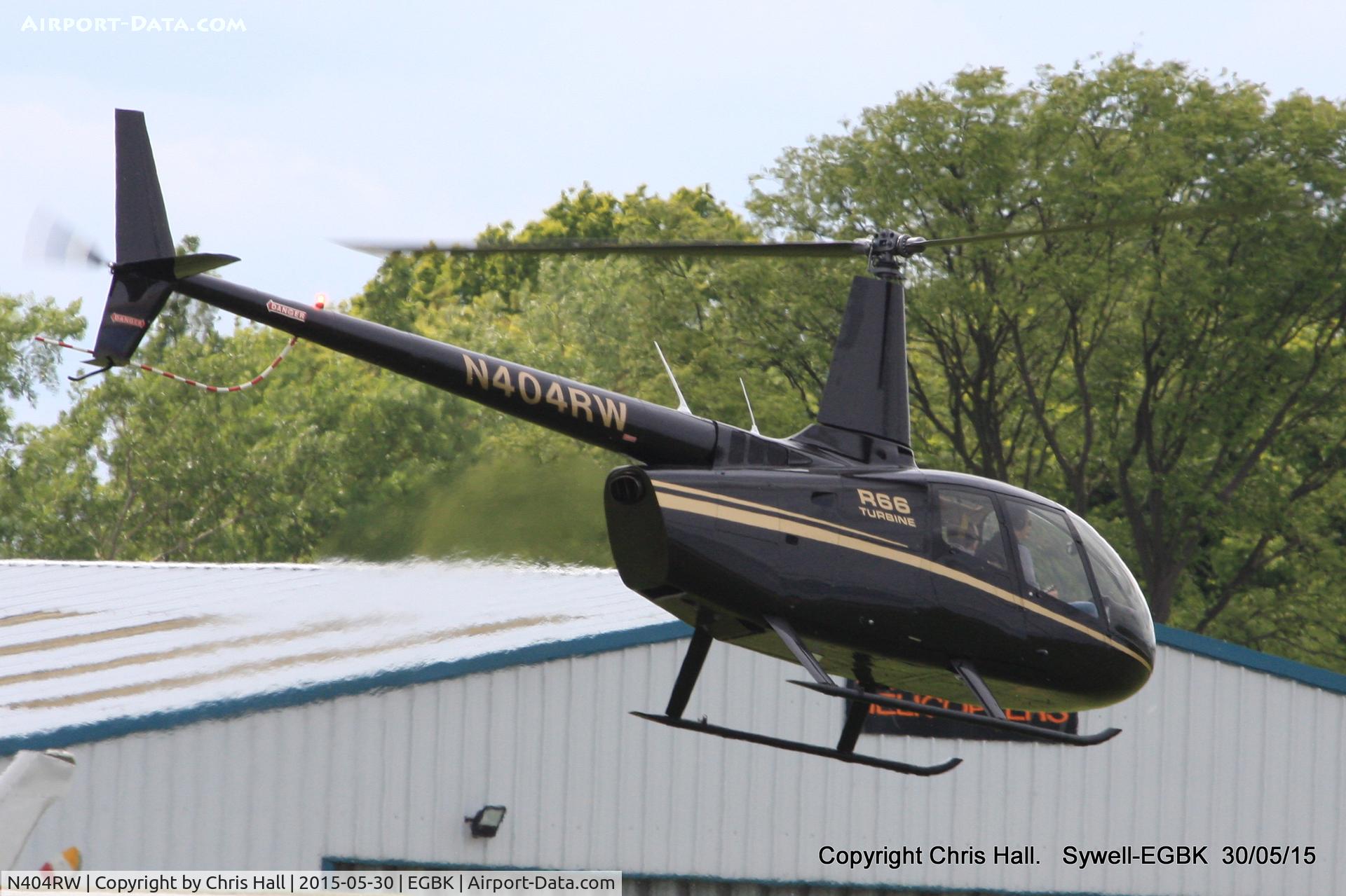N404RW, 2011 Robinson R66 Turbine C/N 0058, at Aeroexpo 2015