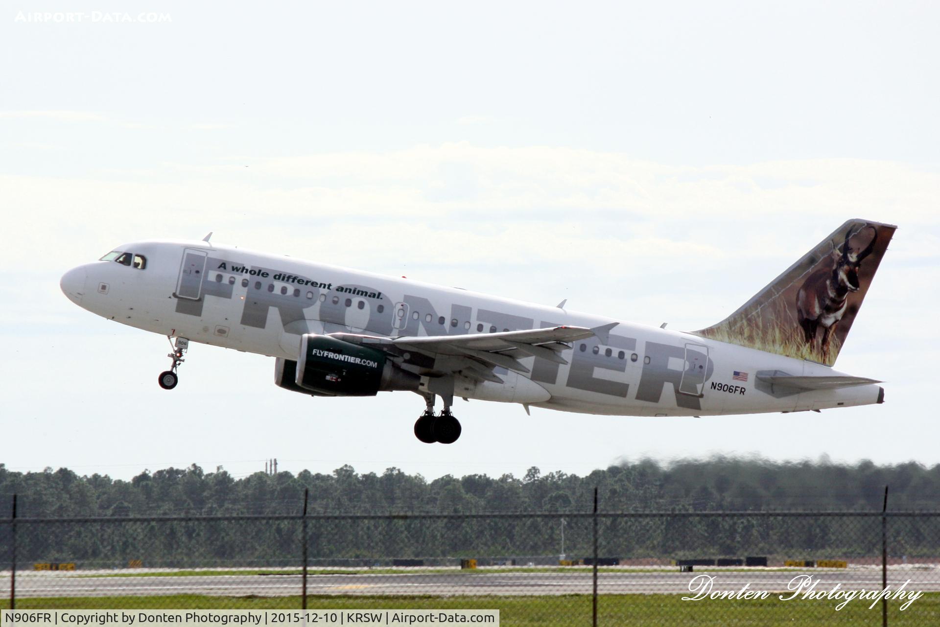 N906FR, 2002 Airbus A319-111 C/N 1684, Frontier Flight 1392 (N906FR) 