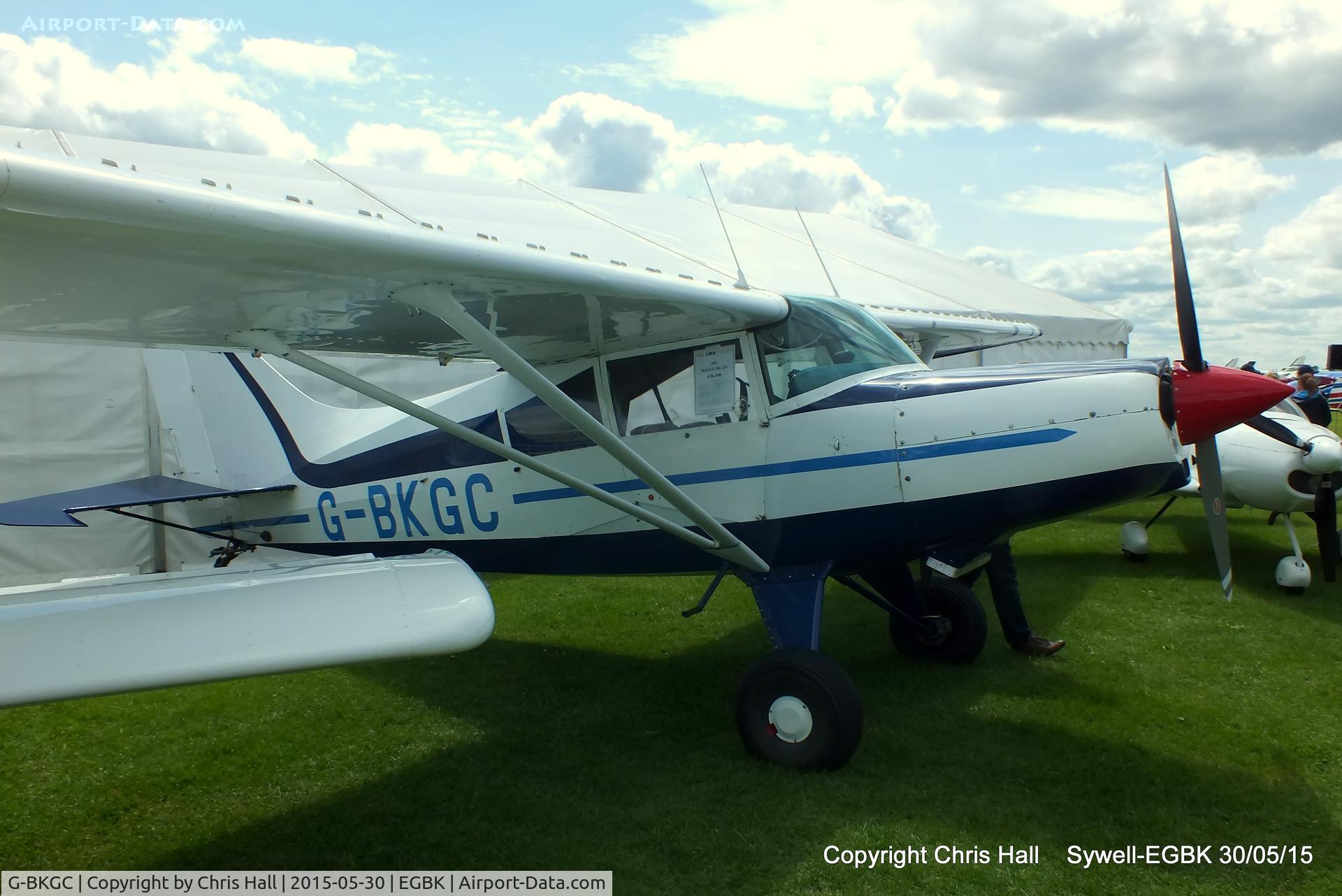 G-BKGC, 1982 Maule M-6-235 Super Rocket C/N 7413C, at Aeroexpo 2015