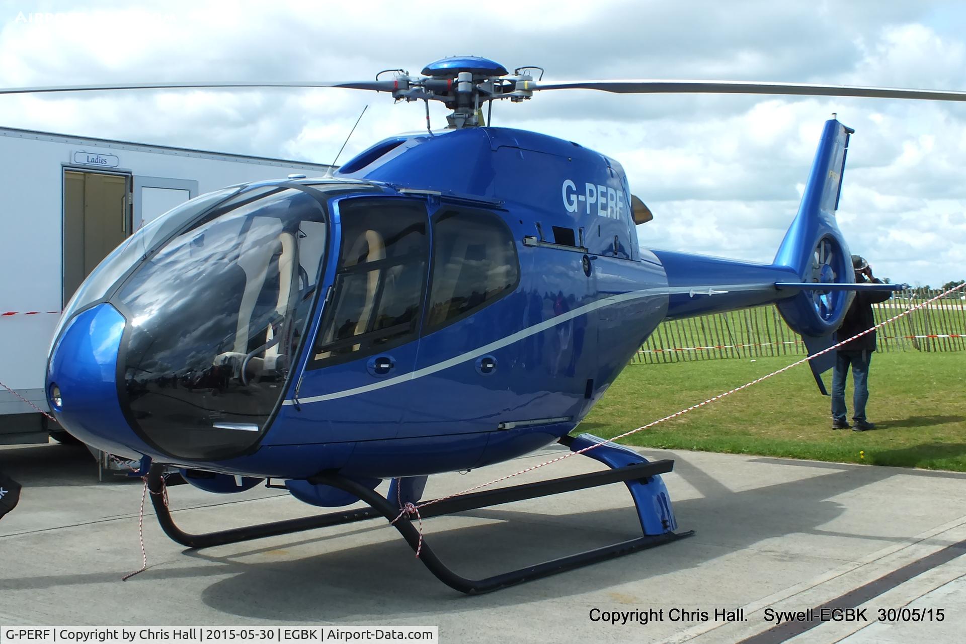 G-PERF, 2012 Eurocopter EC-120B Colibri C/N 1673, at Aeroexpo 2015