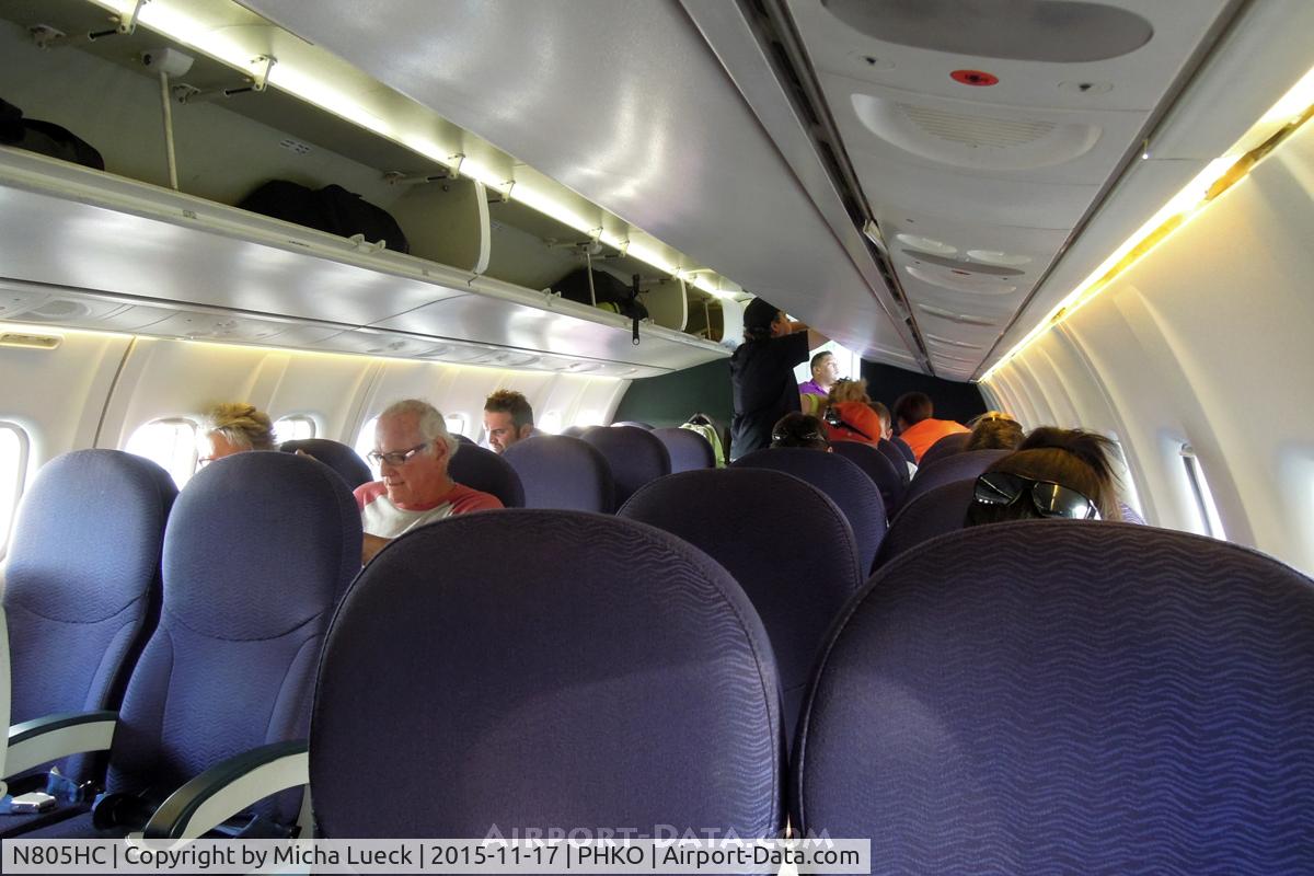 N805HC, 2004 ATR 42-500 C/N 625, The new ATRs of Ohana have a very pleasant interior
