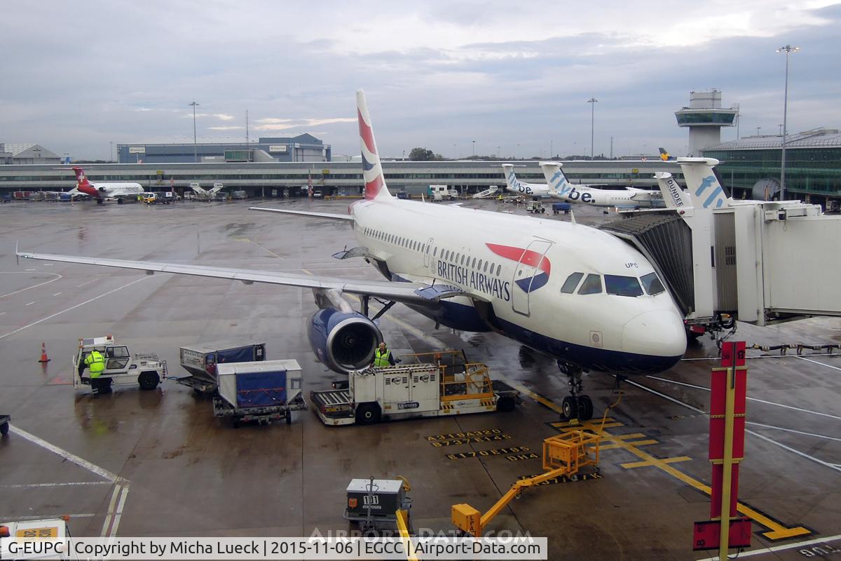 G-EUPC, 1999 Airbus A319-131 C/N 1118, Getting read for the short hop to LHR