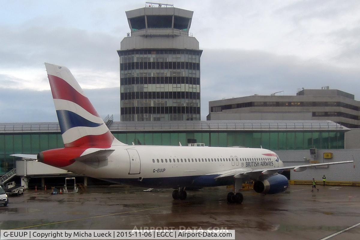 G-EUUP, 2003 Airbus A320-232 C/N 2038, At Manchester
