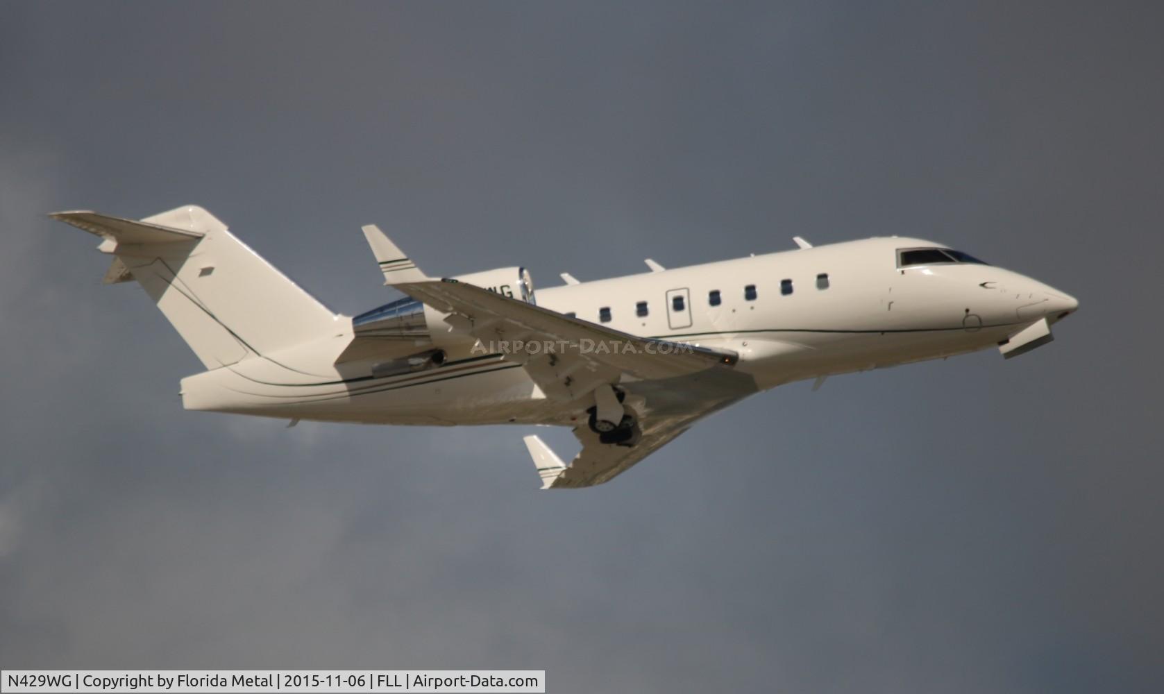 N429WG, 1997 Bombardier Challenger 604 (CL-600-2B16) C/N 5341, Challenger 604