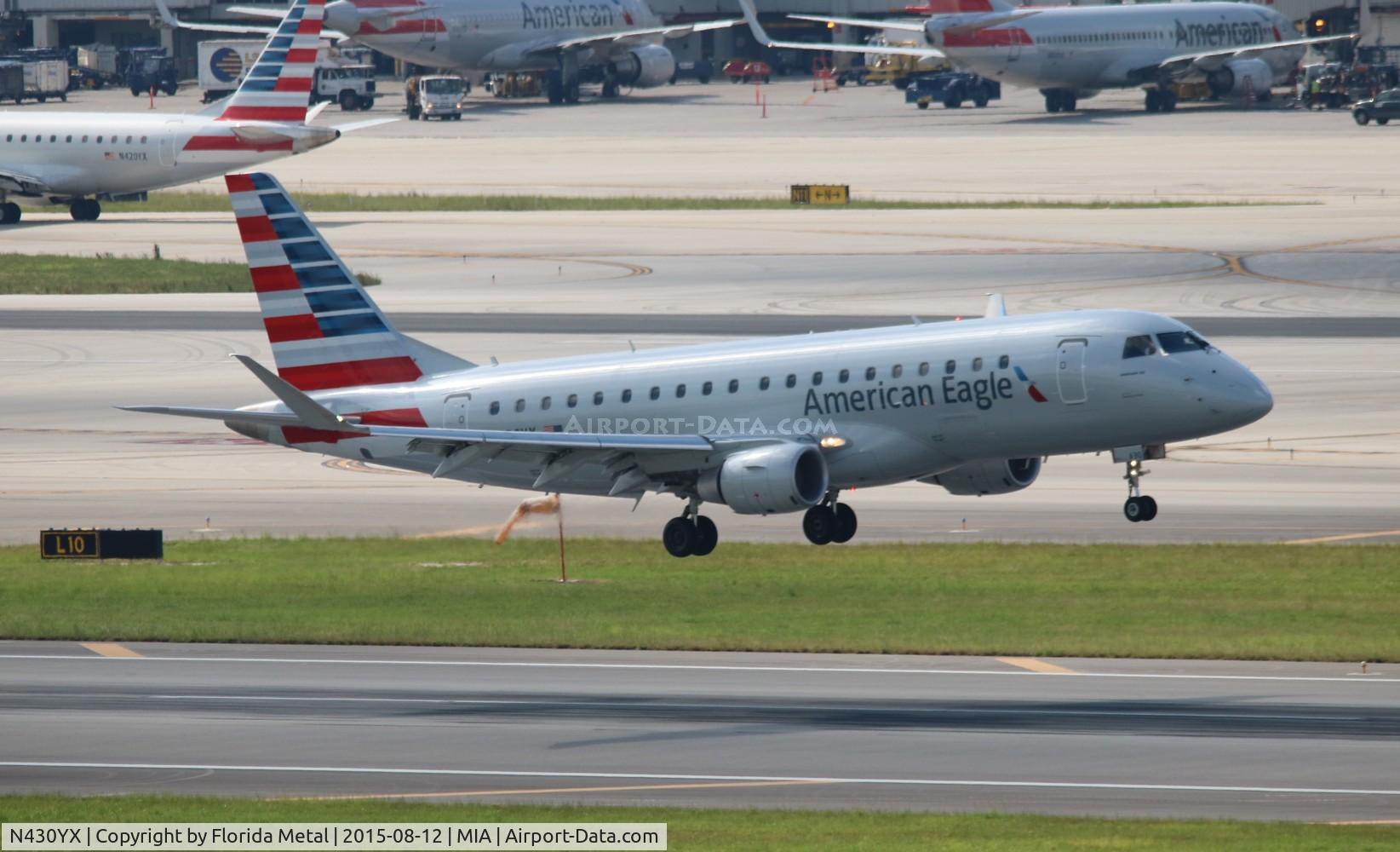 N430YX, 2014 Embraer 175LR (ERJ-170-200LR) C/N 17000409, American Eagle