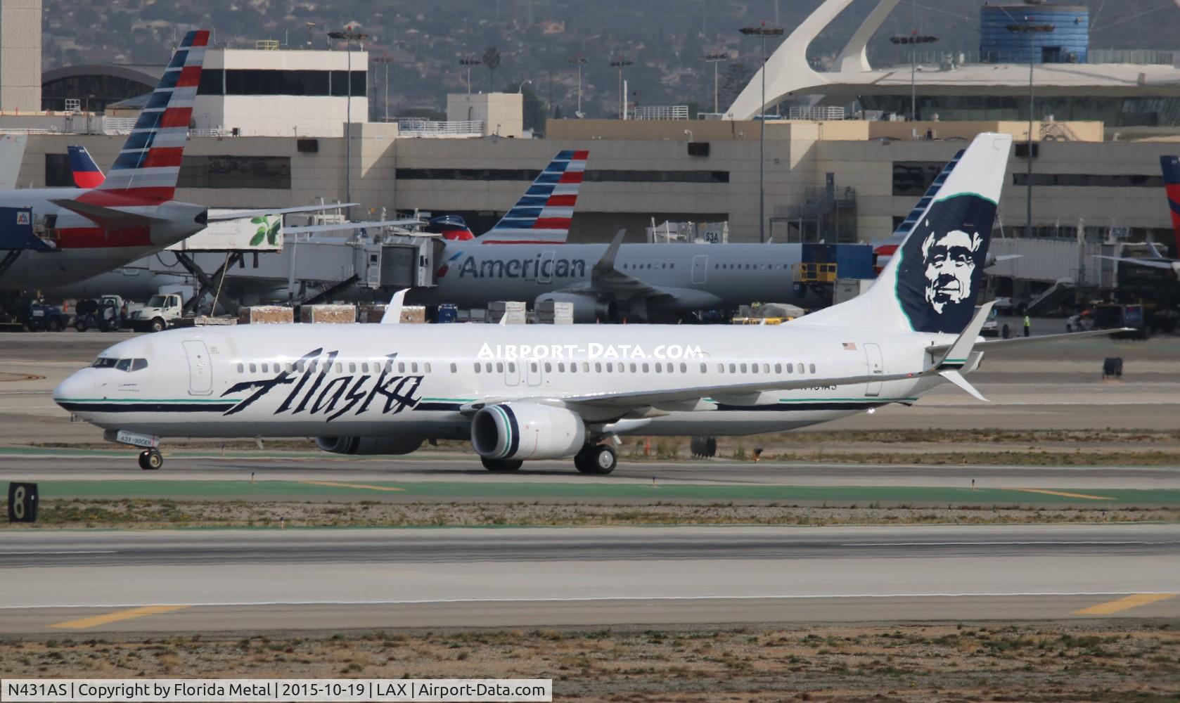 N431AS, 2013 Boeing 737-990/ER C/N 43255, Alaska