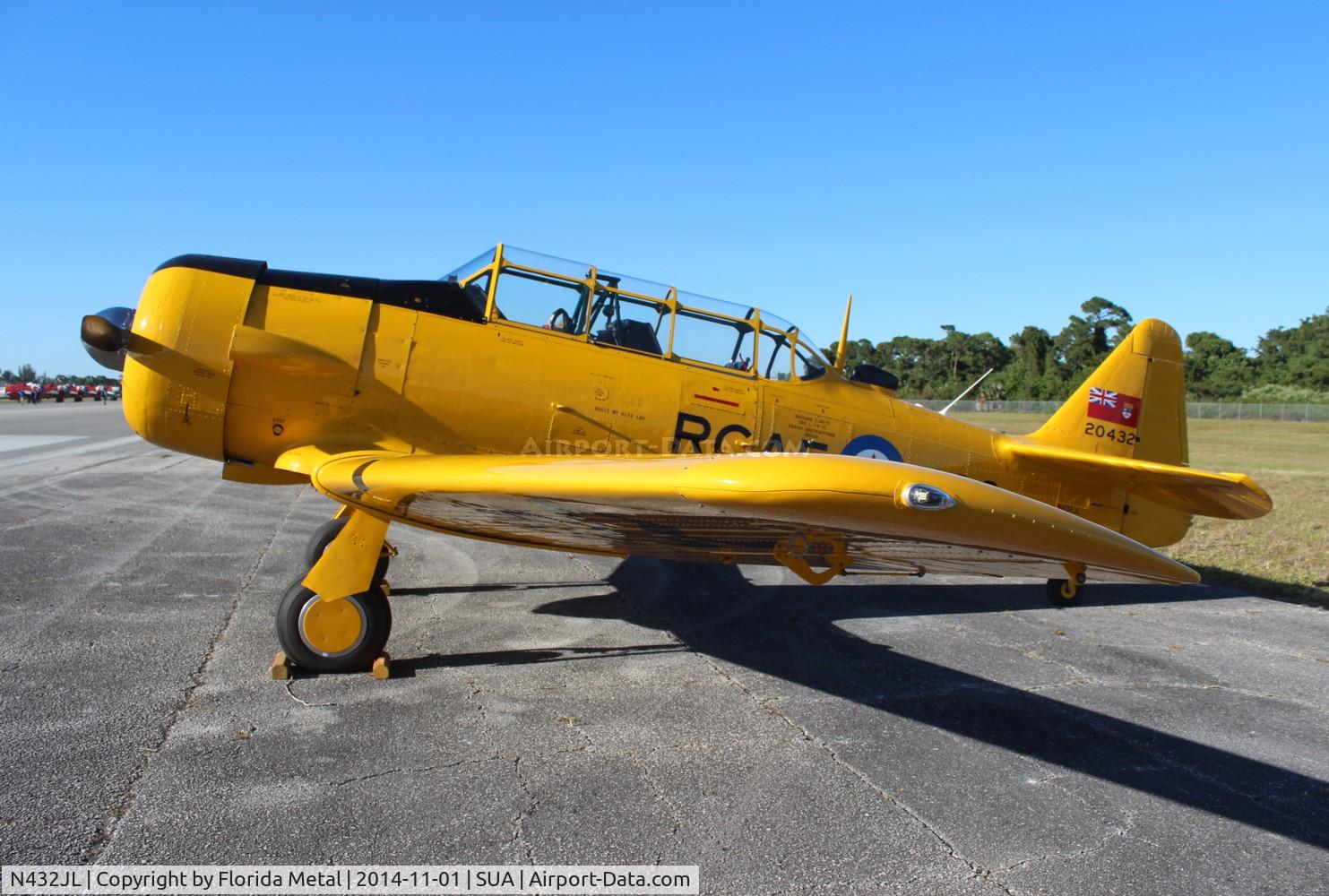 N432JL, Canadian Car & Foundry Harvard MK IV C/N CCF4-223, Harvard Mk IV