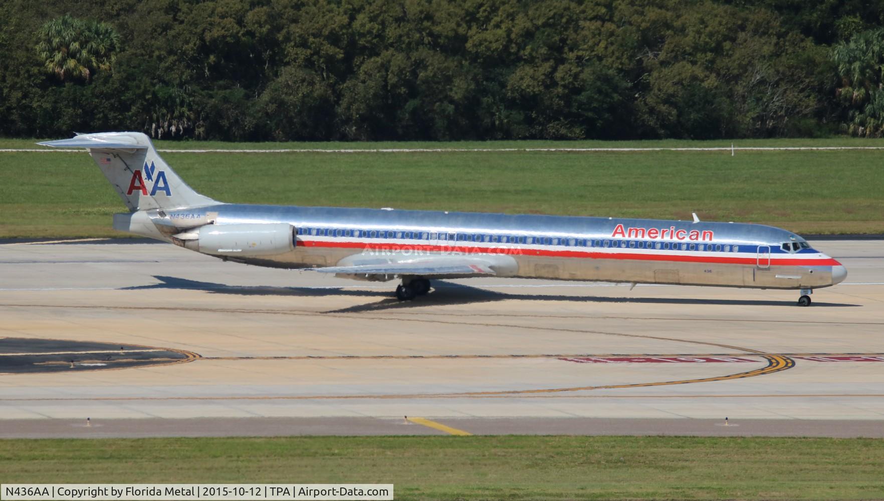 N436AA, 1987 McDonnell Douglas MD-83 (DC-9-83) C/N 49454, American